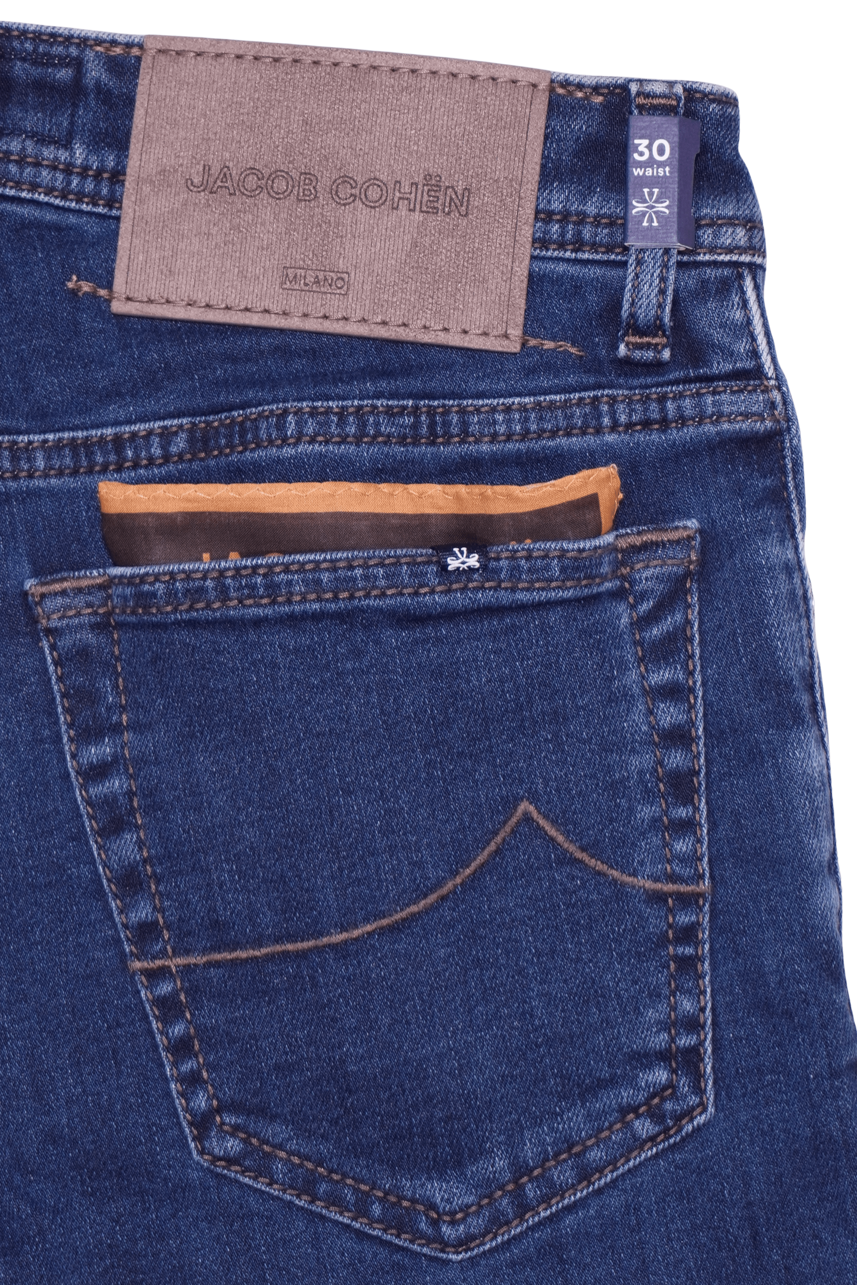 Jacob Cohen Bard Dark Blue Stretch Denim