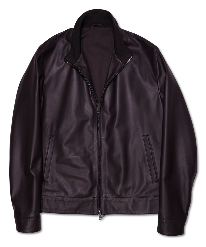 Zonda Sports Jacket Leather Brown