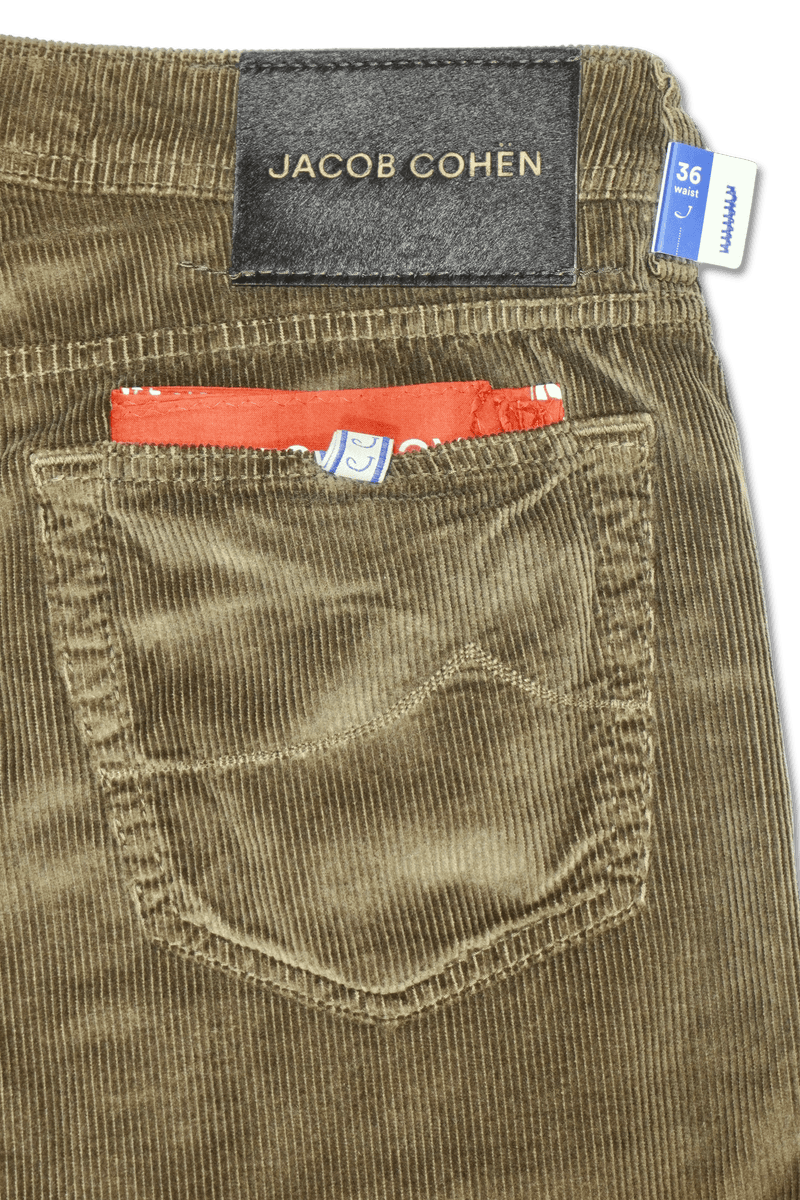 Jacob Cohen Bard Corduroy Brown
