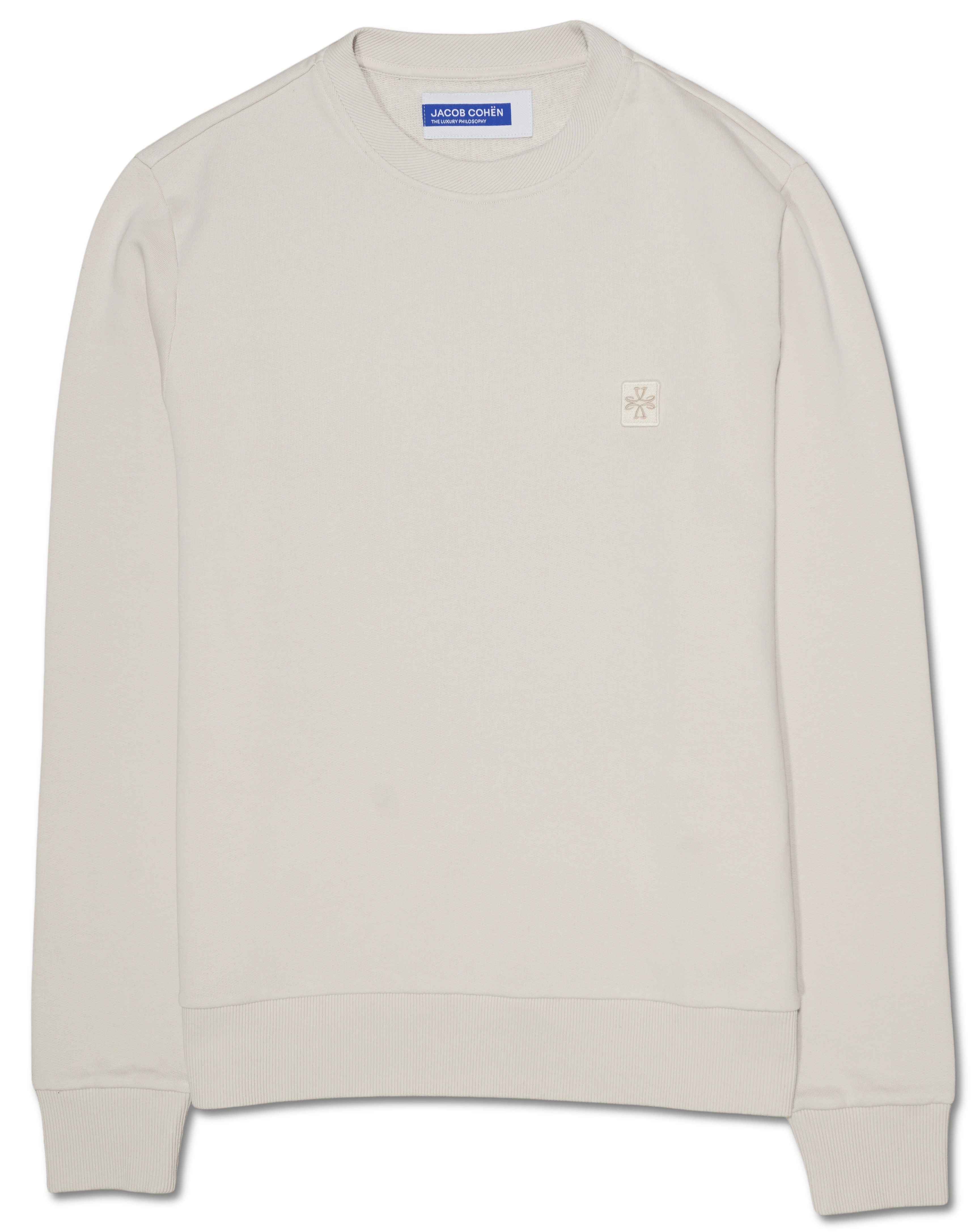 Jacob Cohen Loopback Sweatshirt Cream