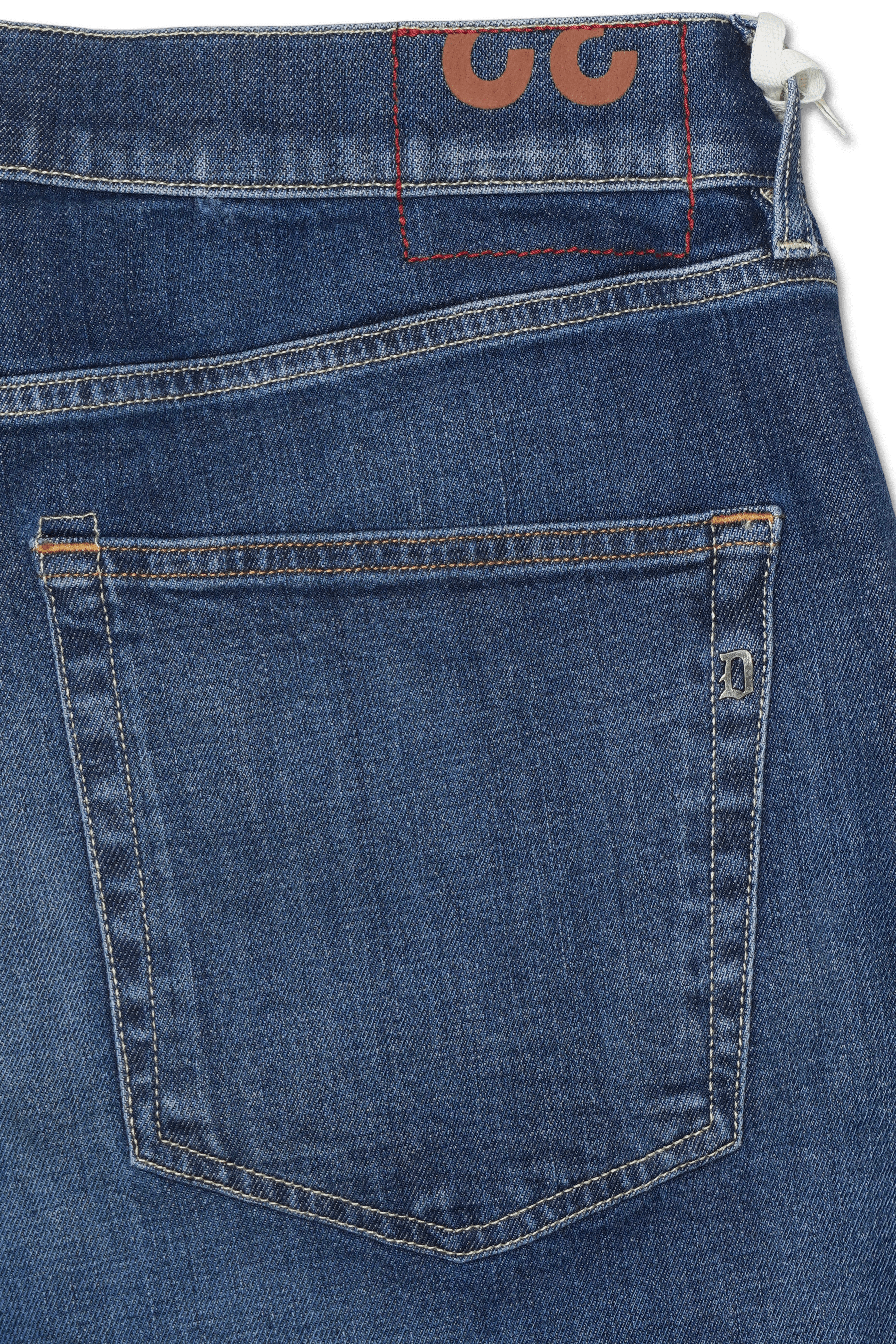 Dondup Icon Medium Blue Stretch Denim