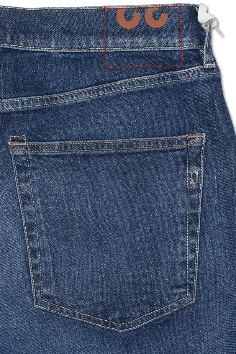 Dondup Icon Medium Blue Stretch Denim