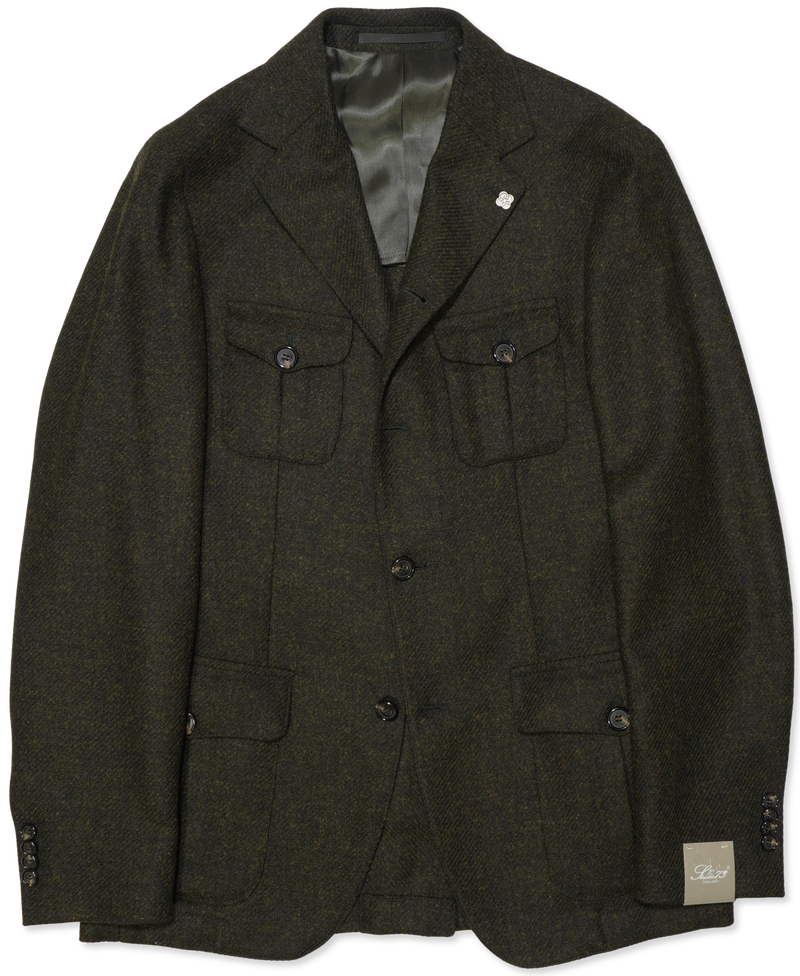 Studio 73 Safari Jacket Dark Green