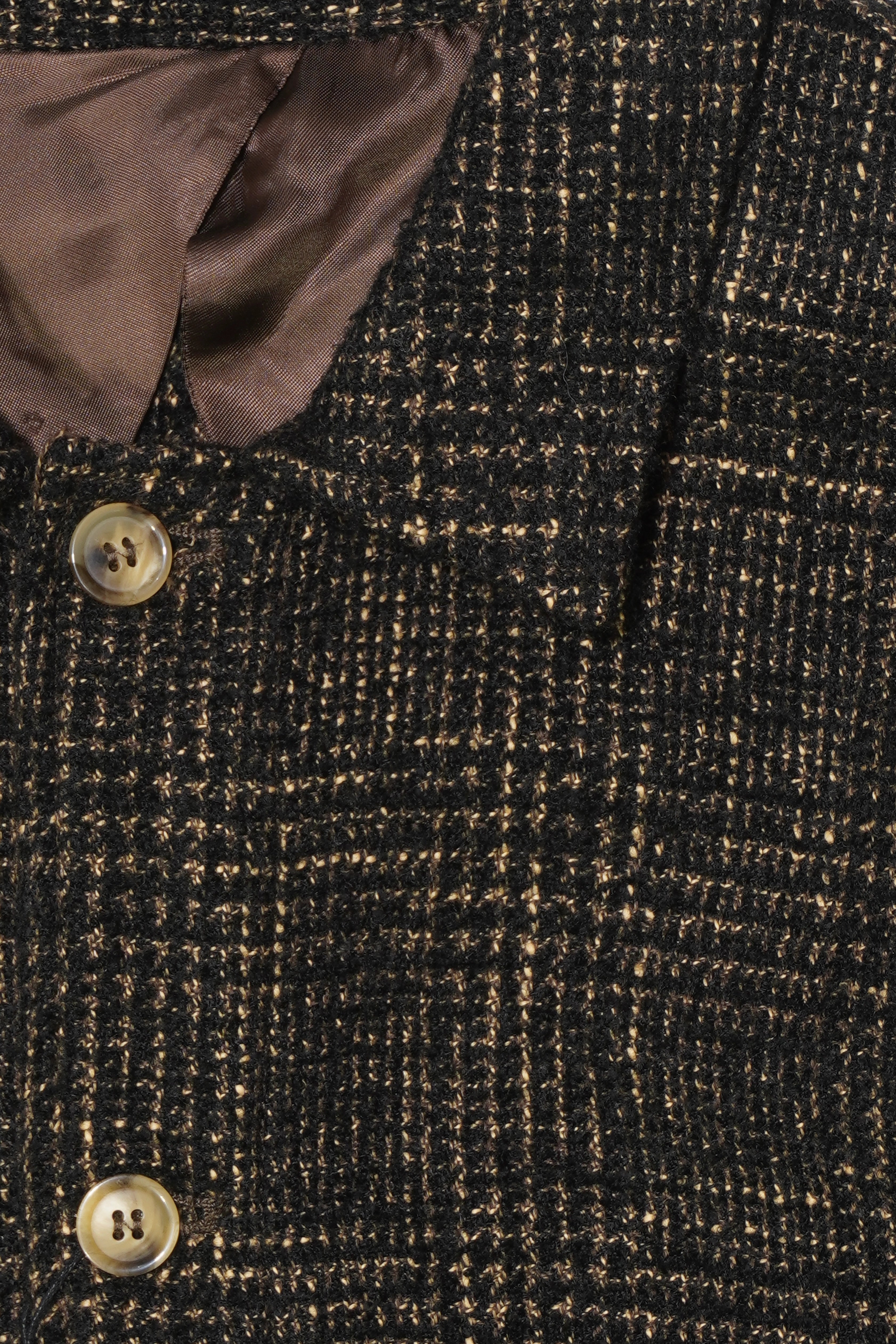 Sand Overshirt Check Black