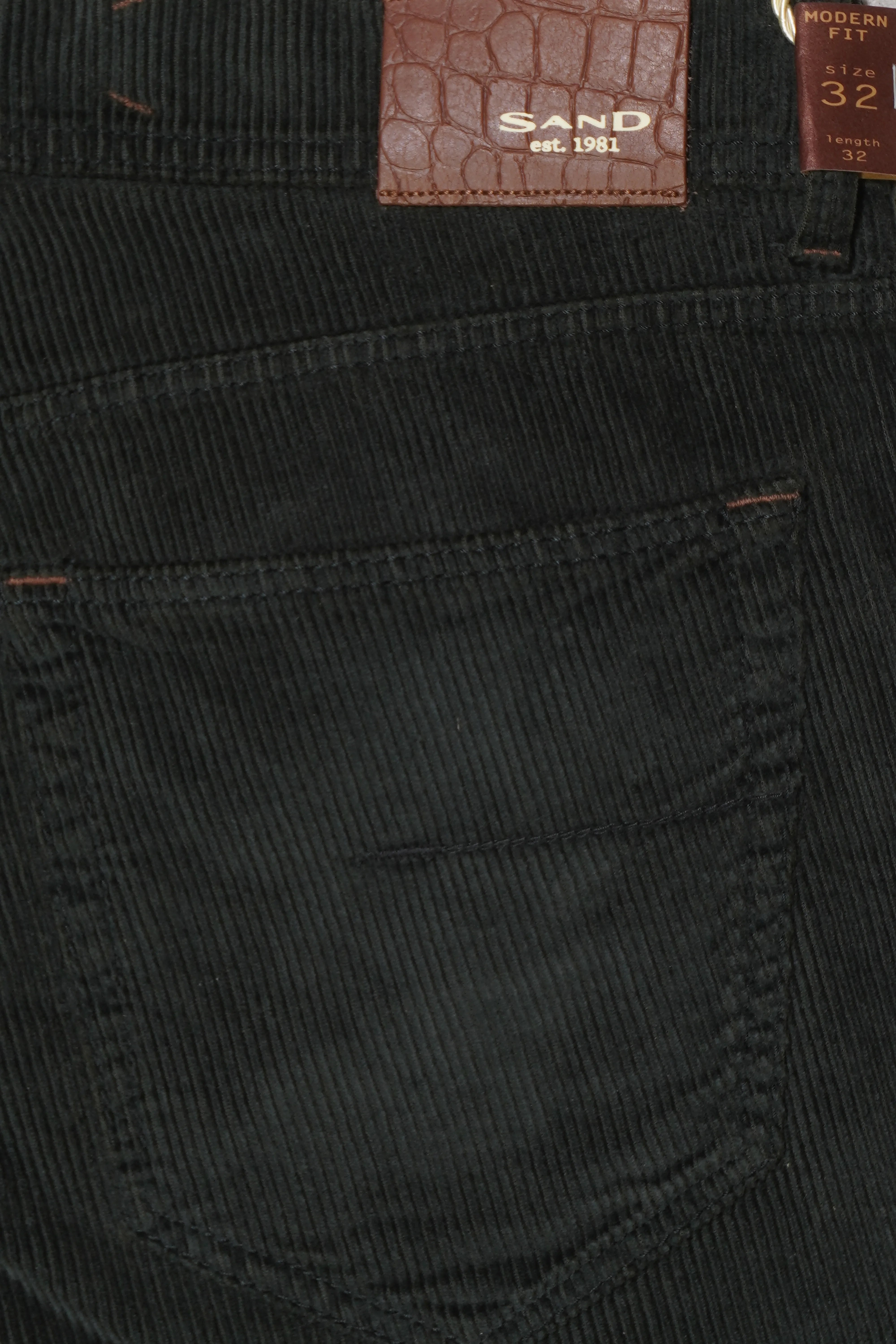 Sand Copenhagen Trousers Corduroy Dark Green