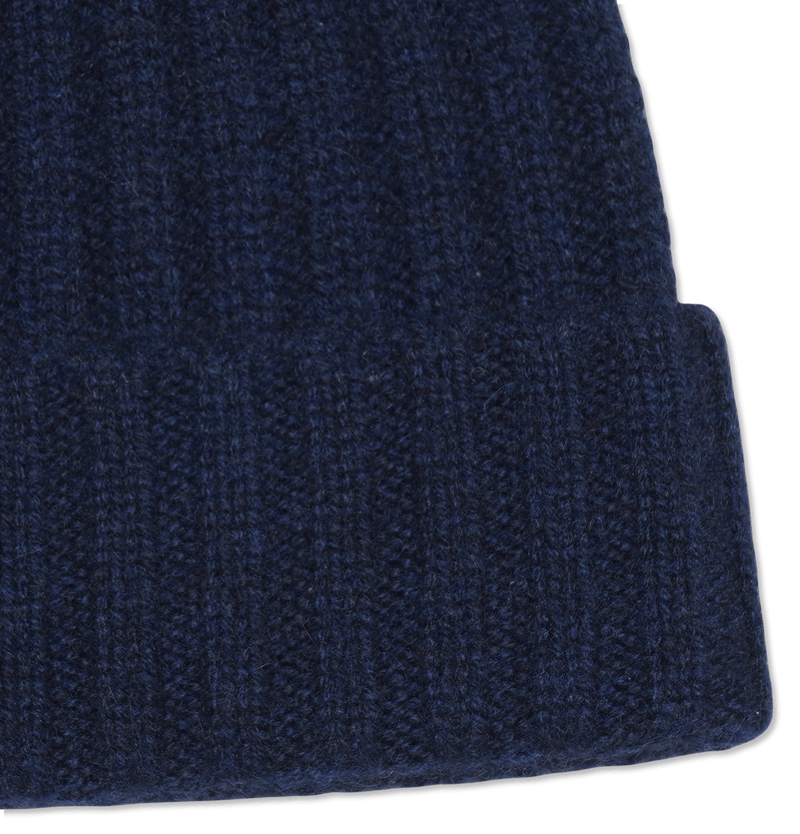 Stenströms Pure Cashmere Beanie Navy