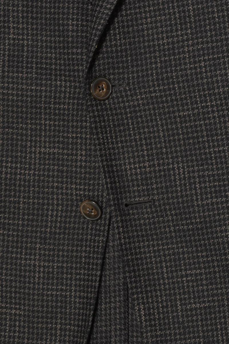 LBM Houndstooth Jacket Dark Brown