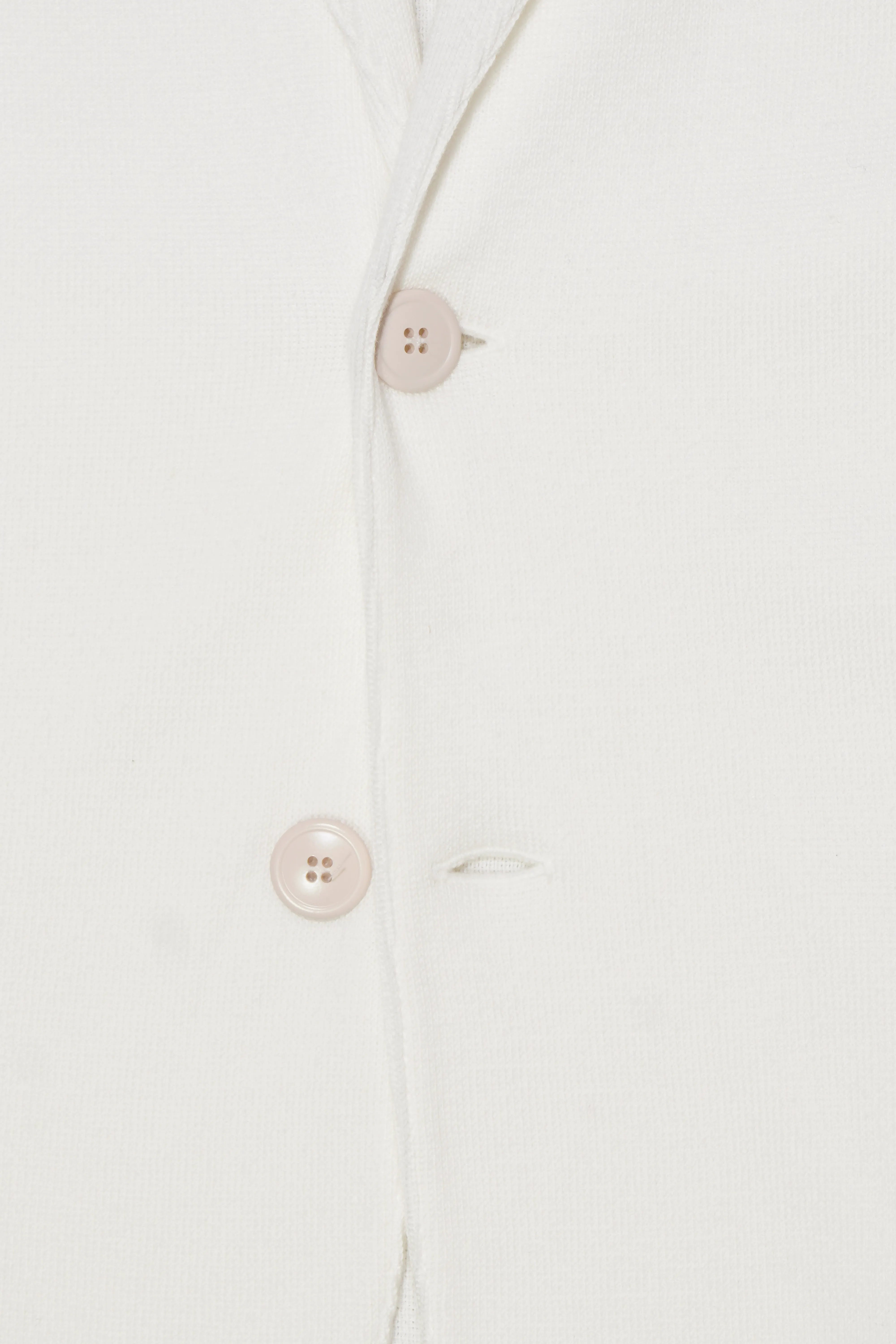 Lardini Knit Jacket Pure Cotton White