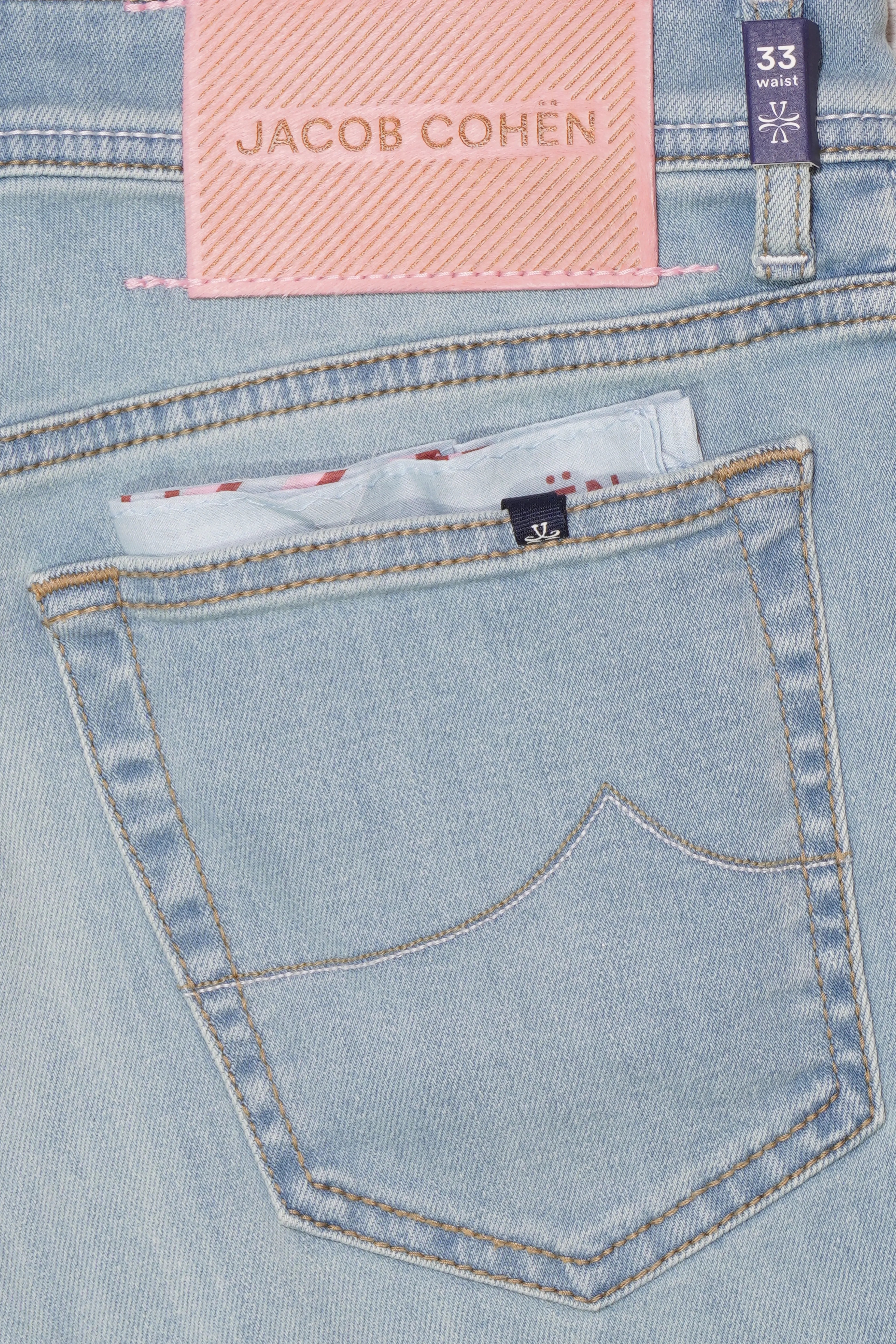 Jacob Cohen Bard Stretch Denim Light Blue