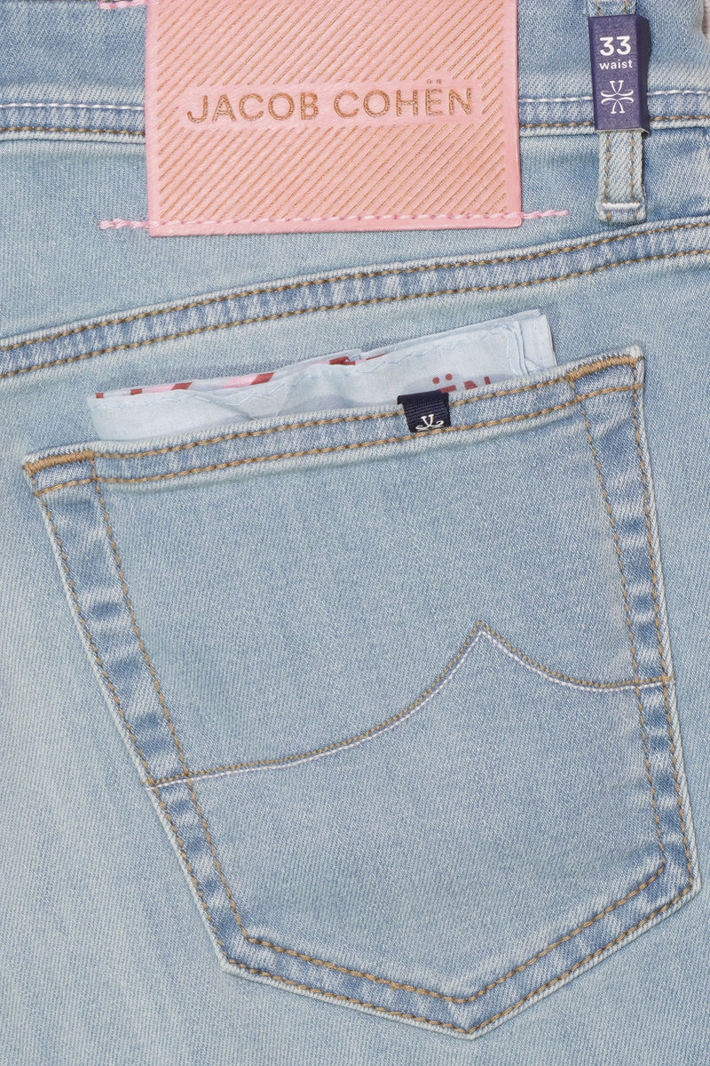 Jacob Cohen Bard Stretch Denim Light Blue