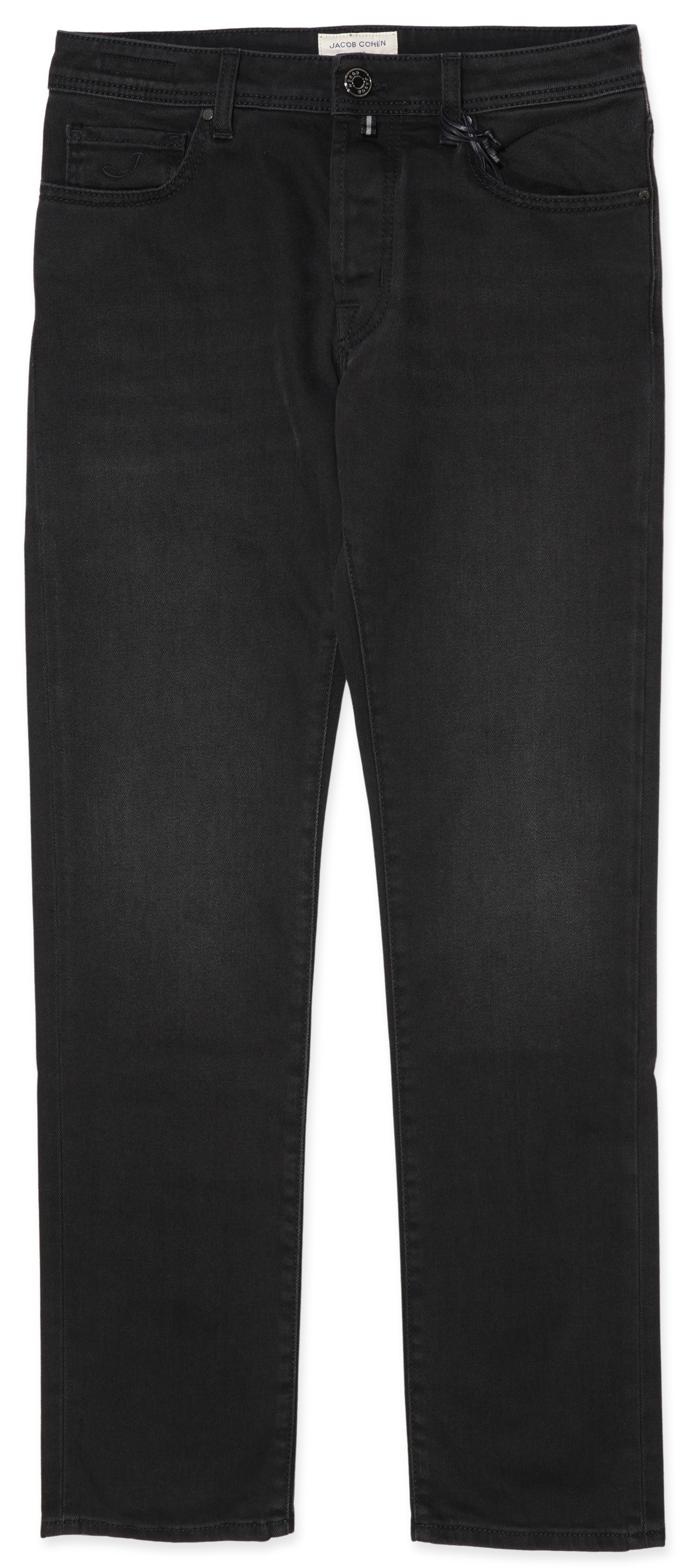 Jacob Cohen Bard Washed Black Stretch Denim | Ranwald