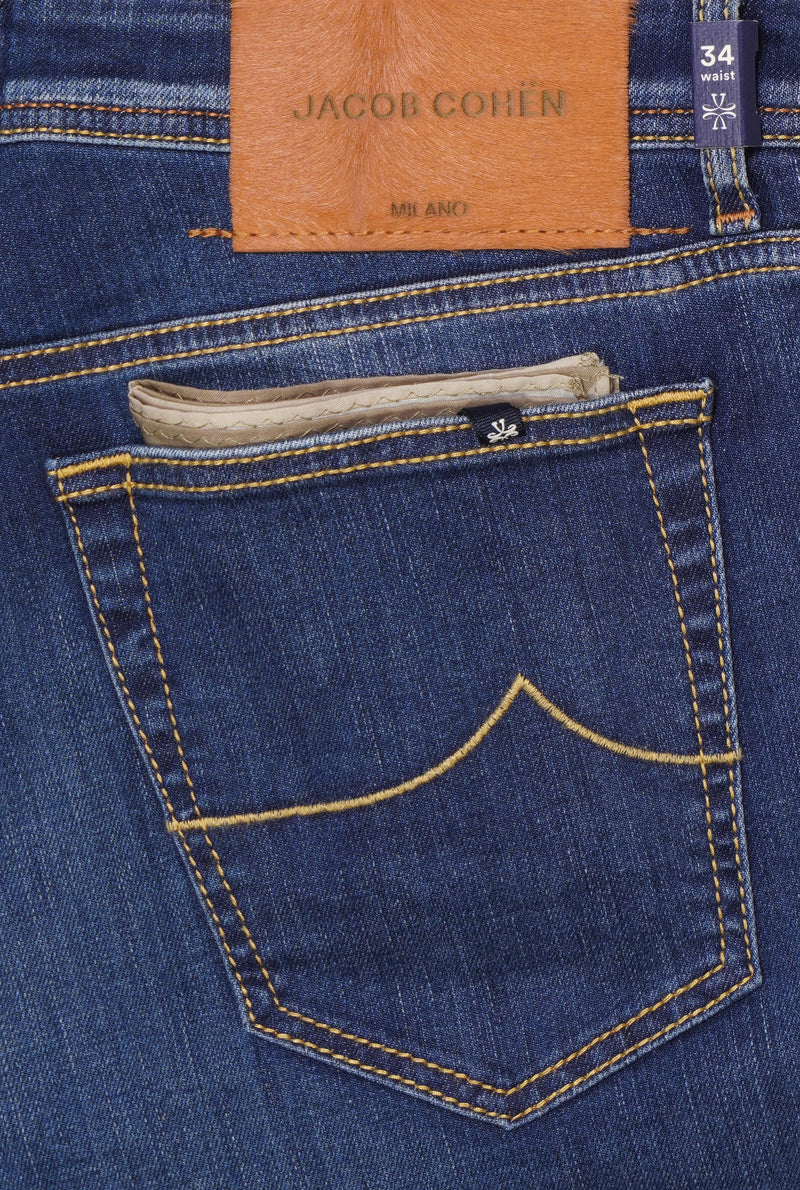 Jacob Cohen Bard Stretch Denim Medium Blue