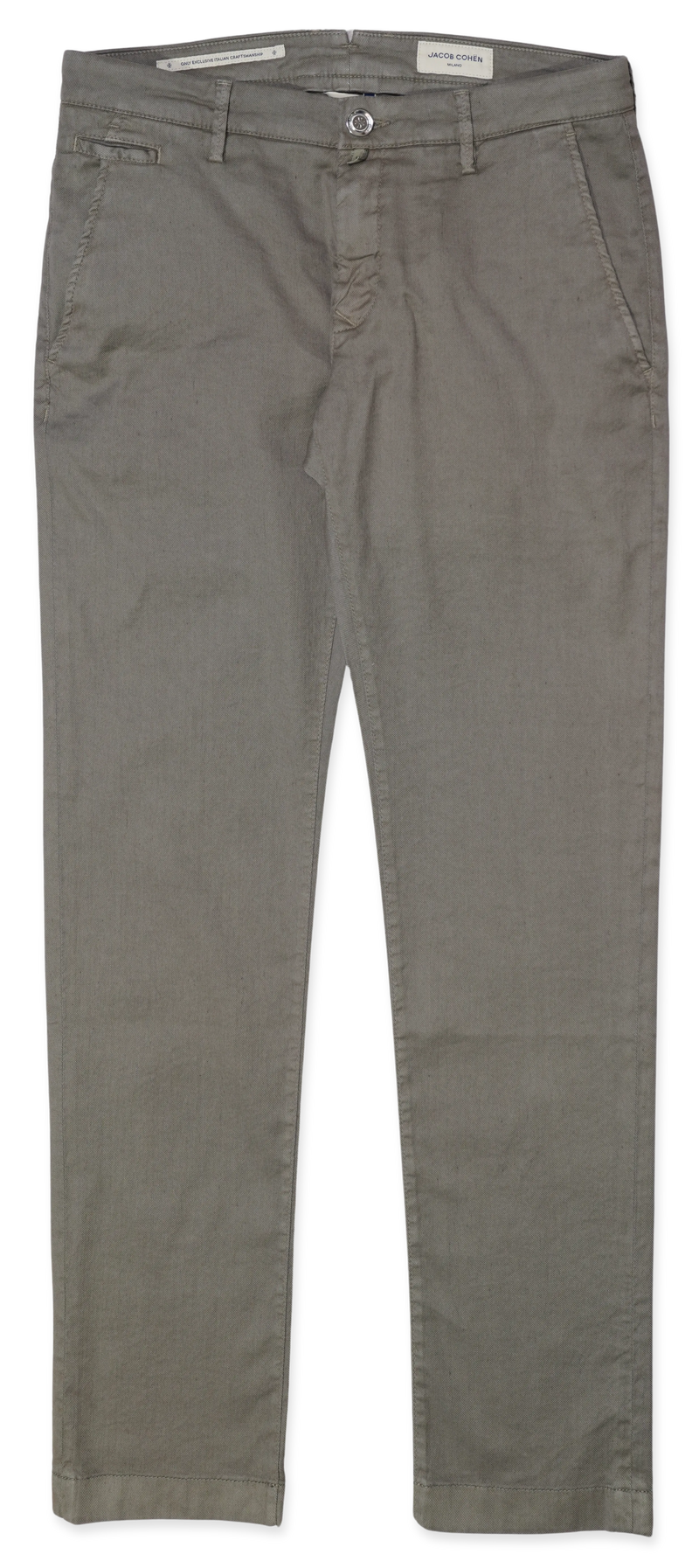 Jacob Cohen Bobby Almond Linen Stretch Trousers
