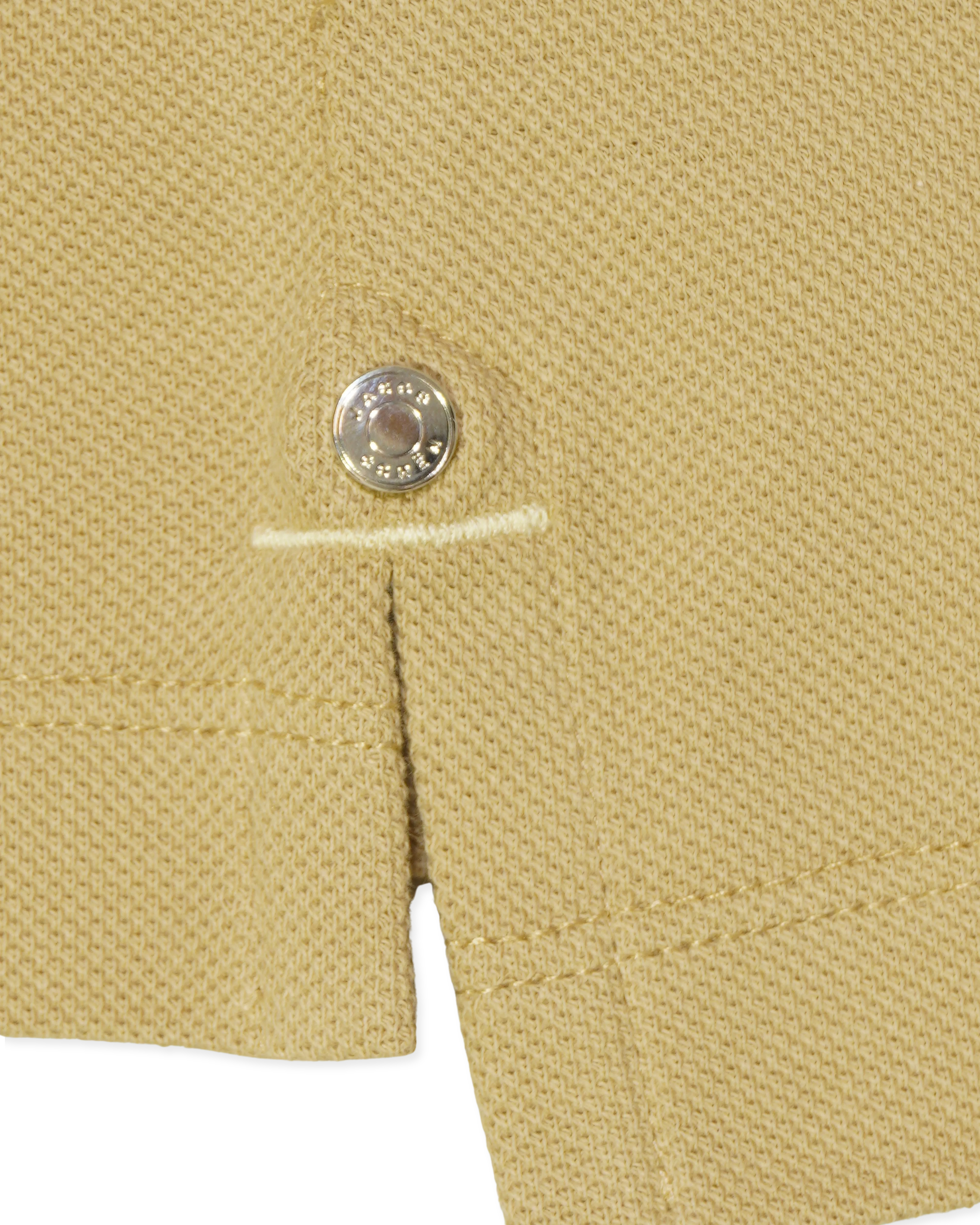 Jacob Cohen Tan Cotton Polo Shirt