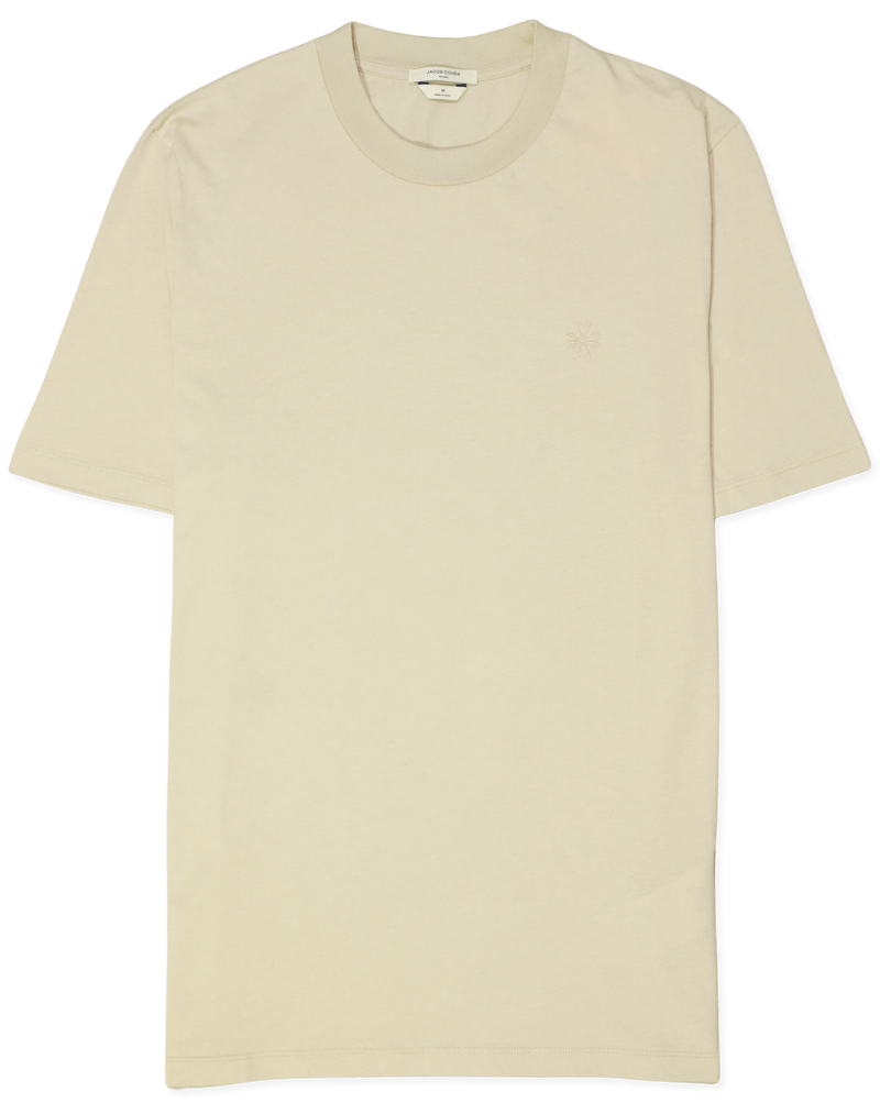 Jacob Cohen T-Shirt Washed Cotton Light Beige