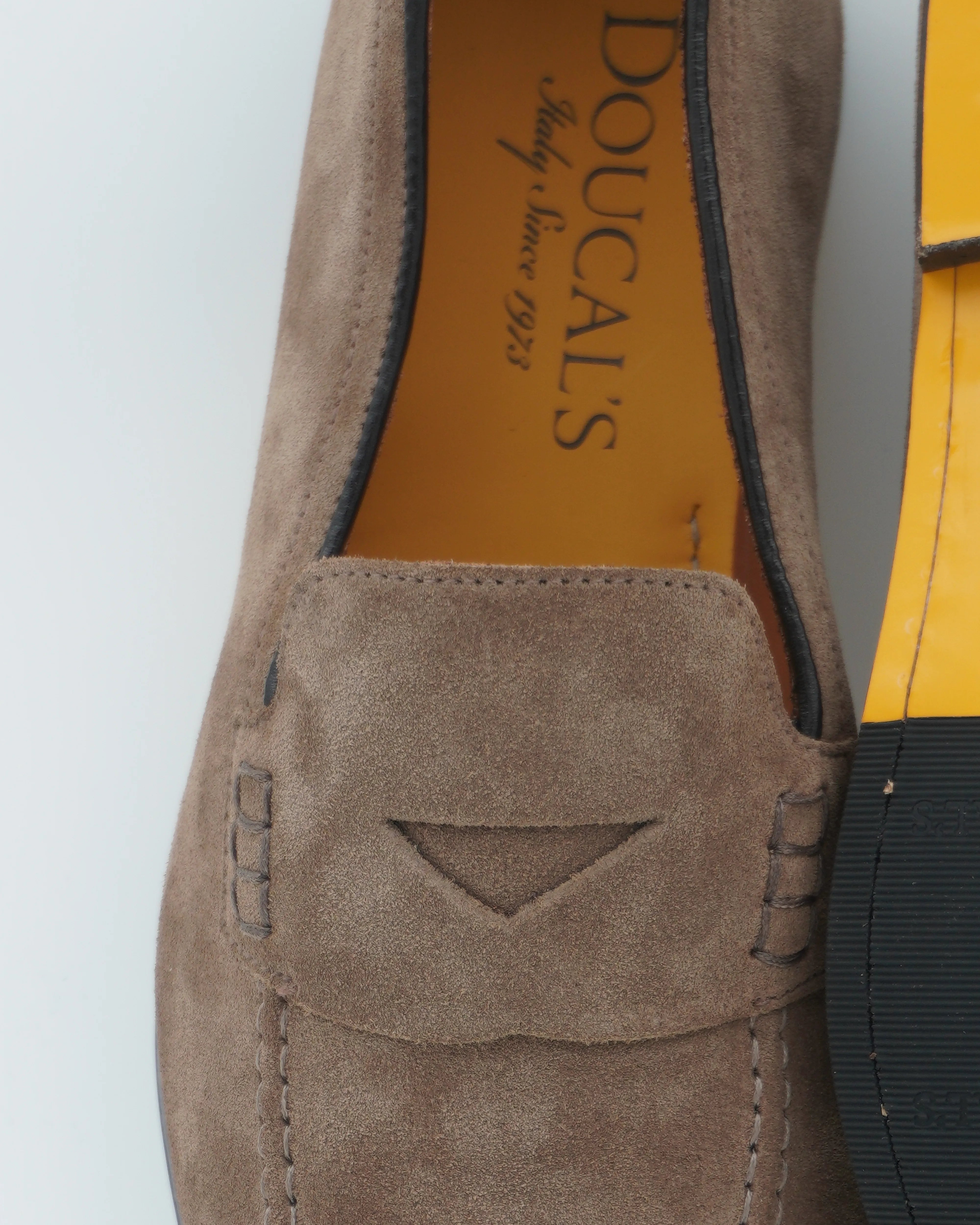 Doucals Penny Loafer Suede Light Brown