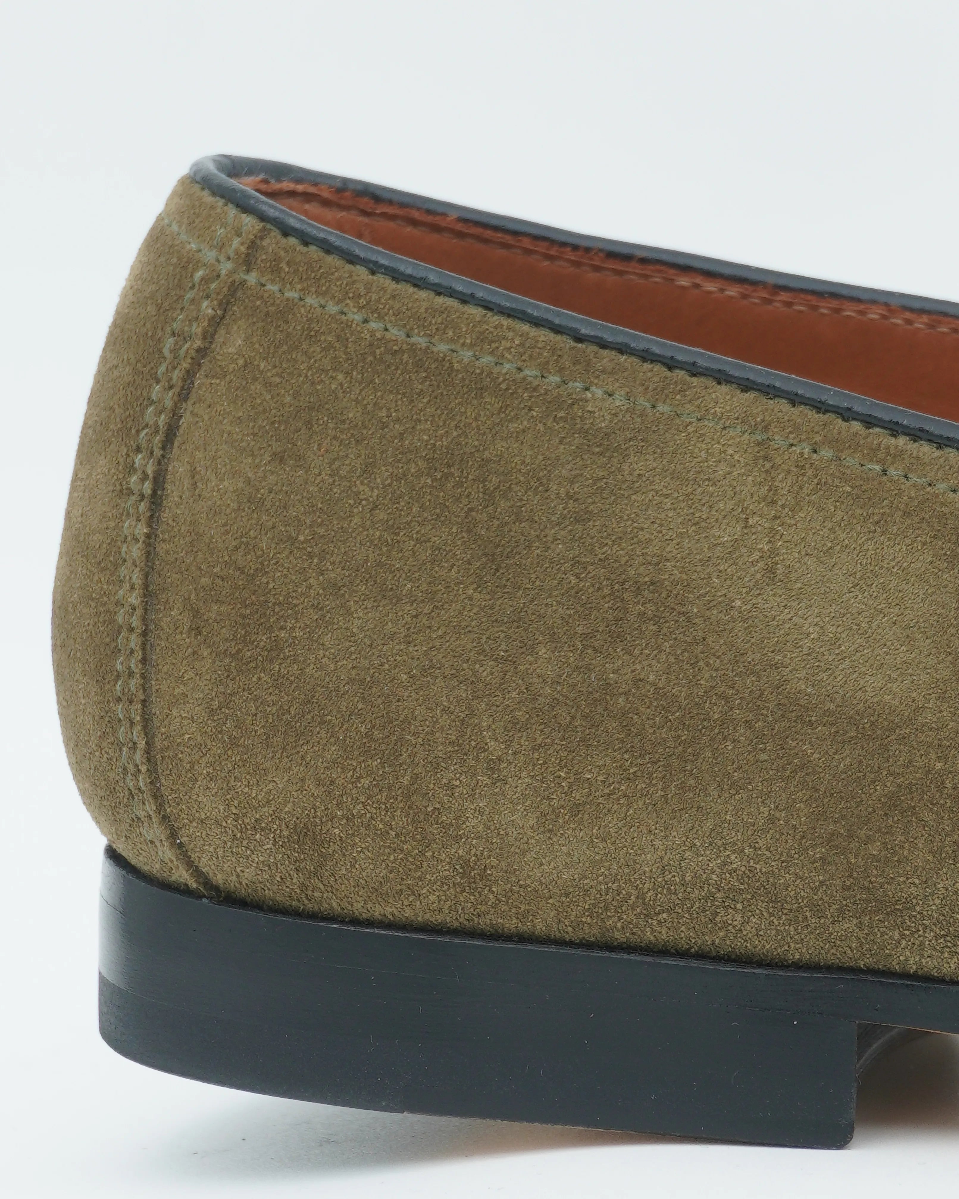 Doucals Penny Loafer Suede Green