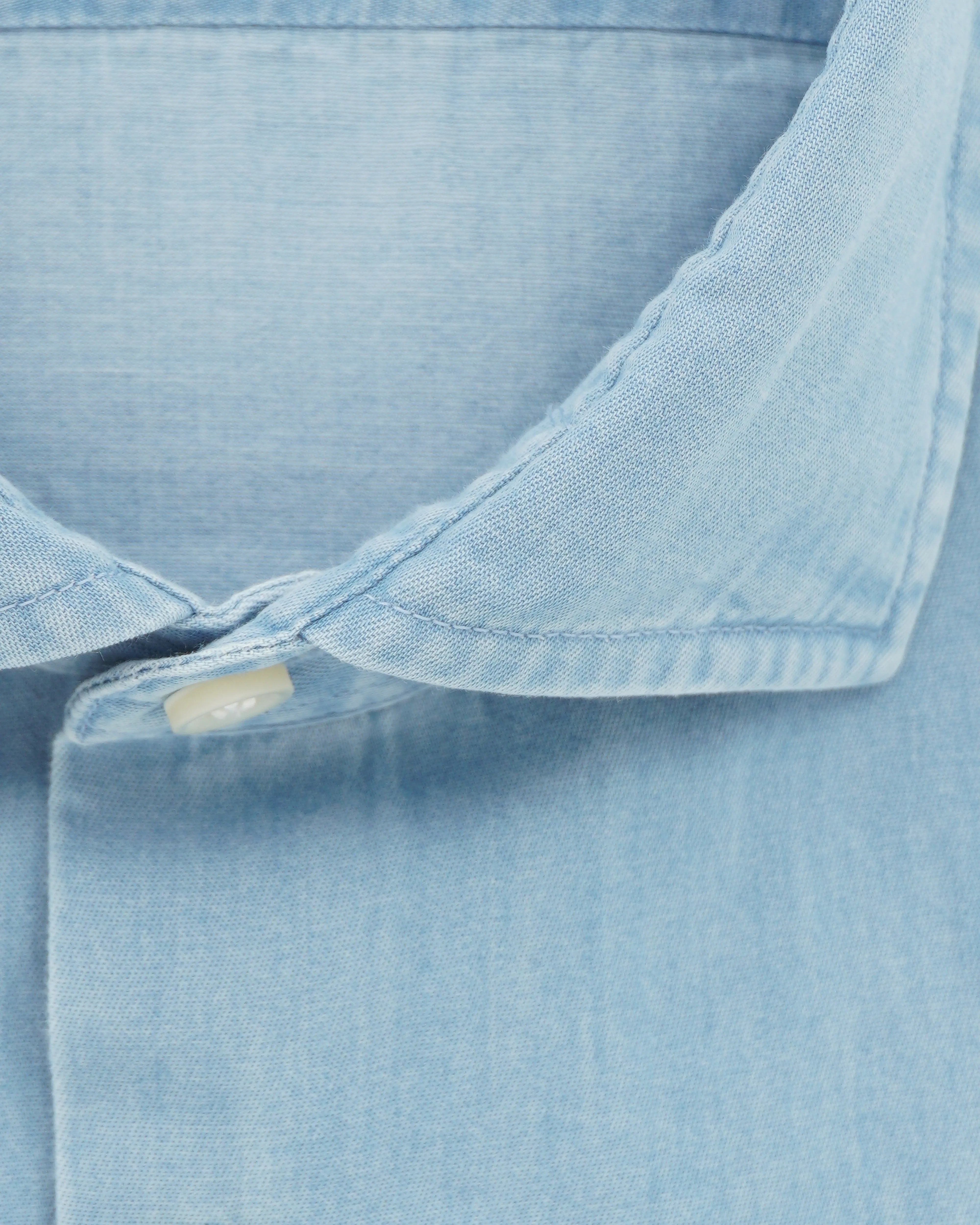 Sonrisa Shirt Washed Denim Light Blue