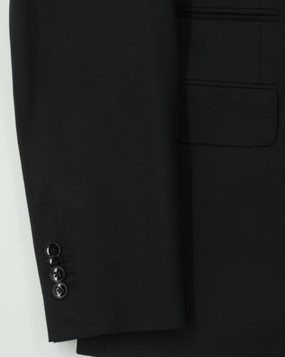 Thomas Jacket Wool Super 130 Black
