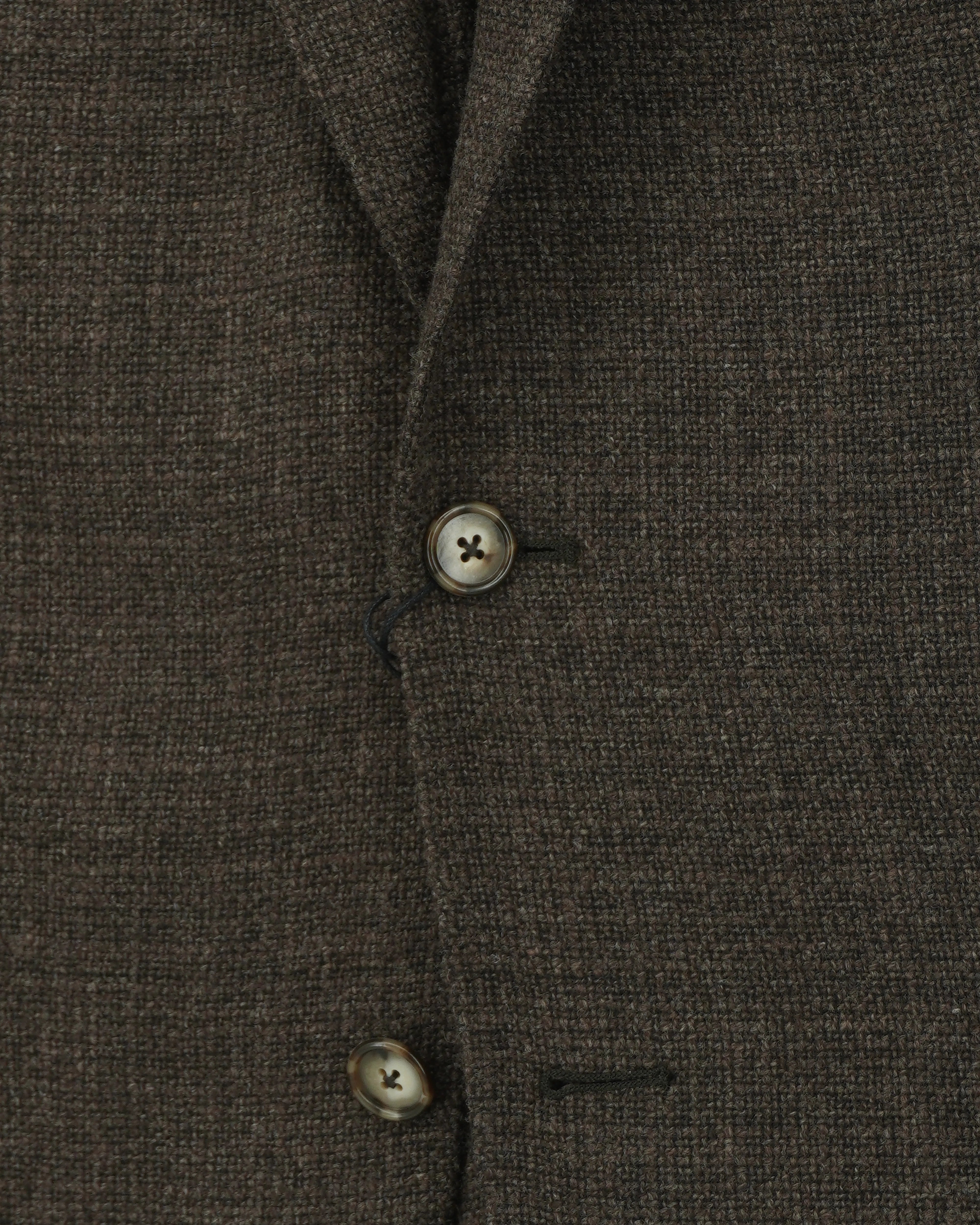 Sand Jacket Pure Wool Dark Brown