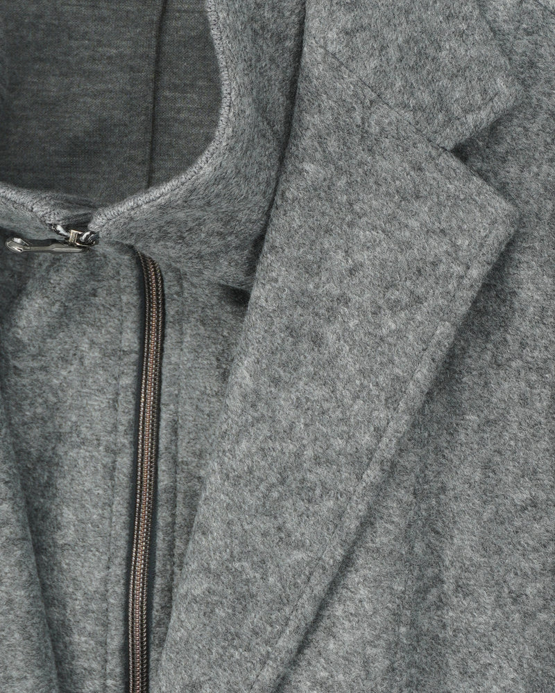 Fradi Jacket Bib Melange Medium Grey