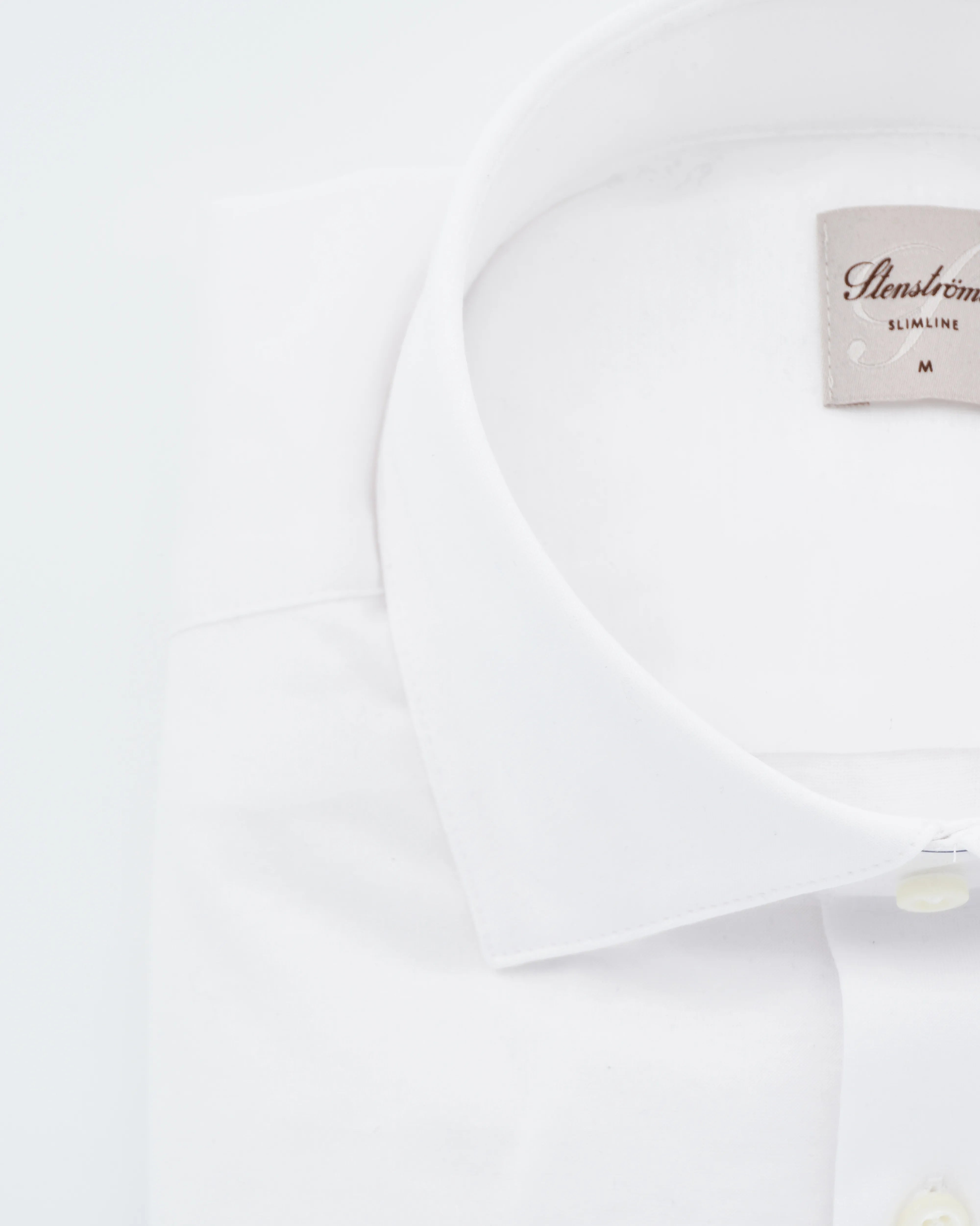 Stenströms Shirt Pure Cotton Jersey White