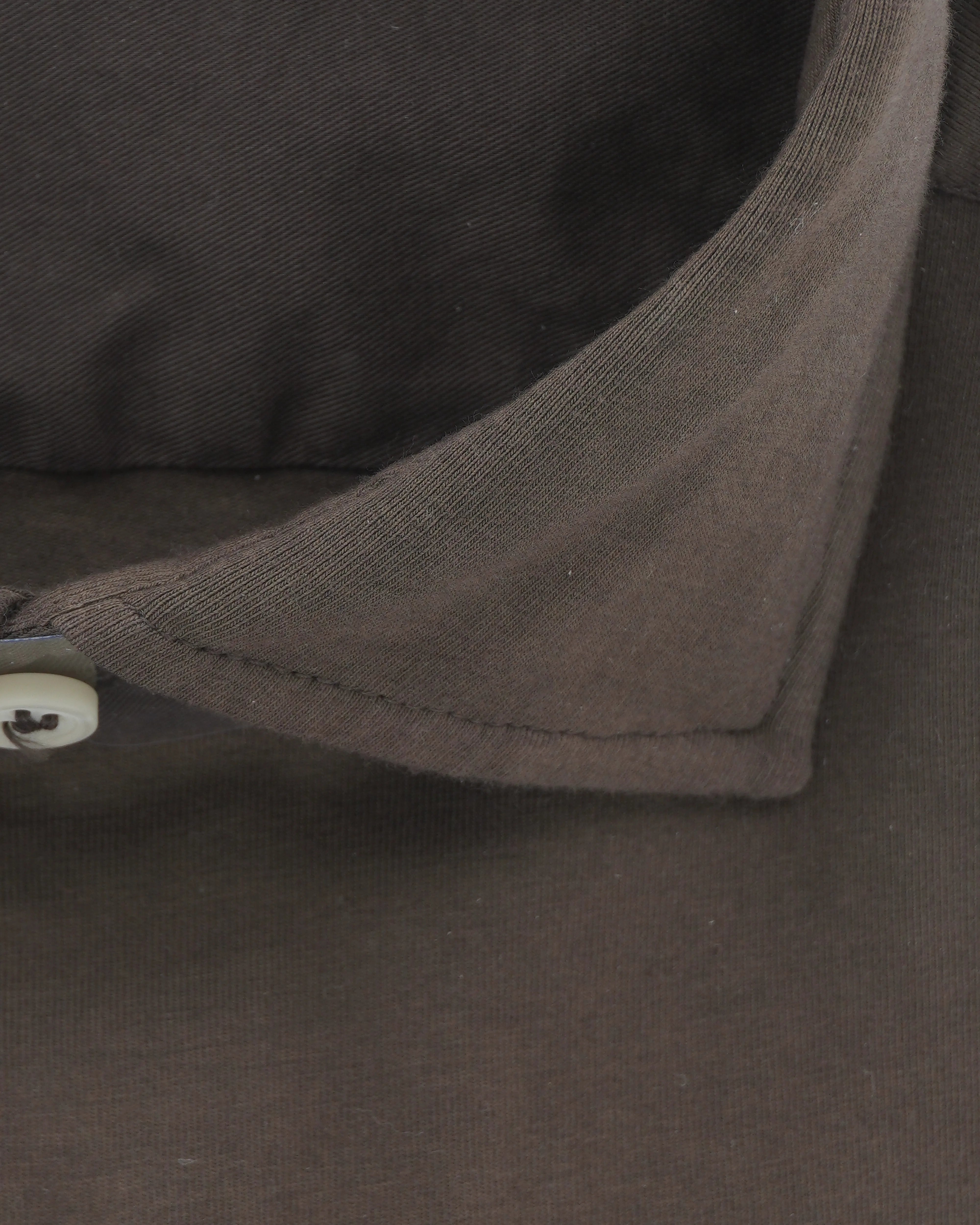 Sonrisa Shirt Washed Cotton Jersey Brown