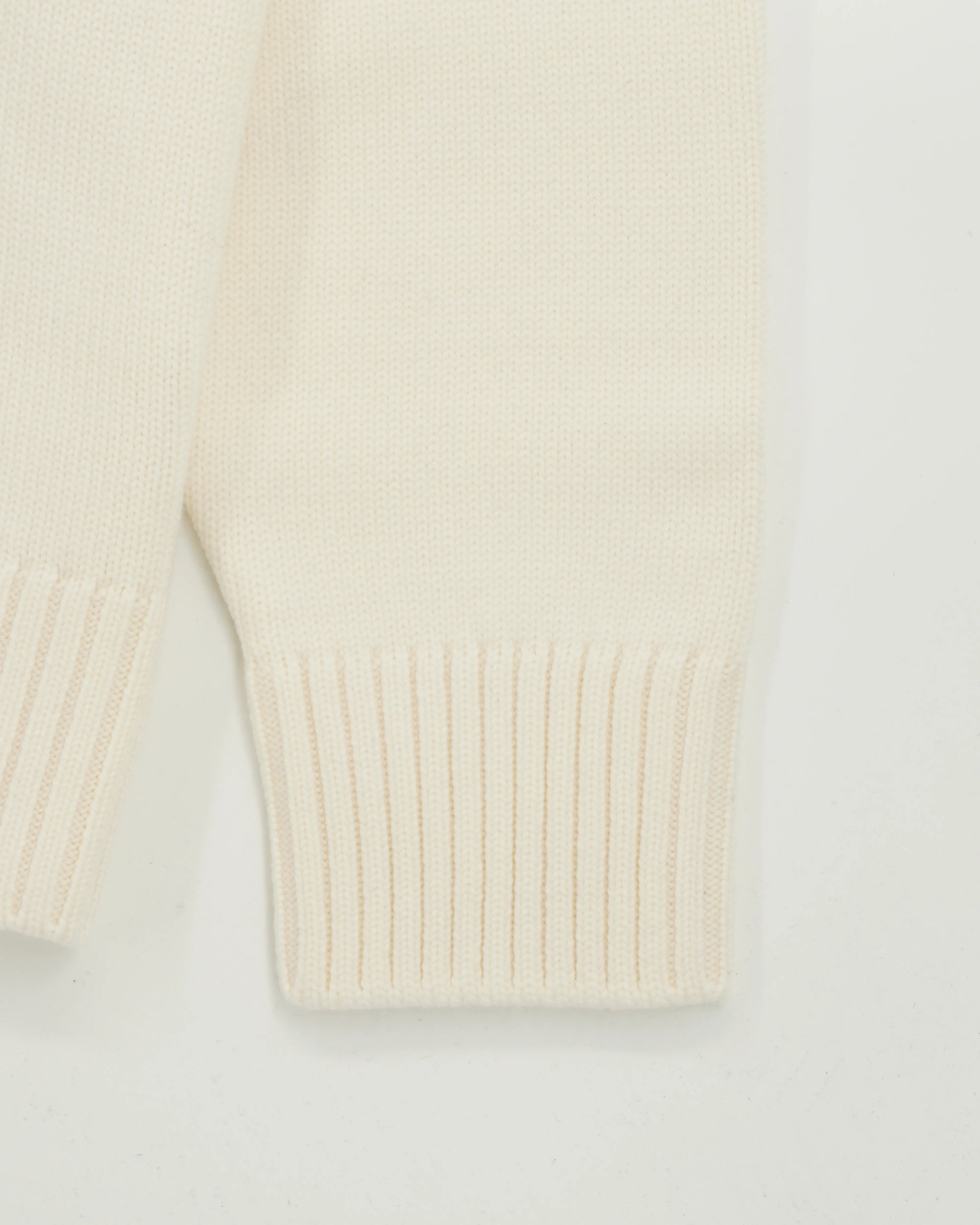 Gran Sasso Pullover Pure Merino Heavy Knit Cream