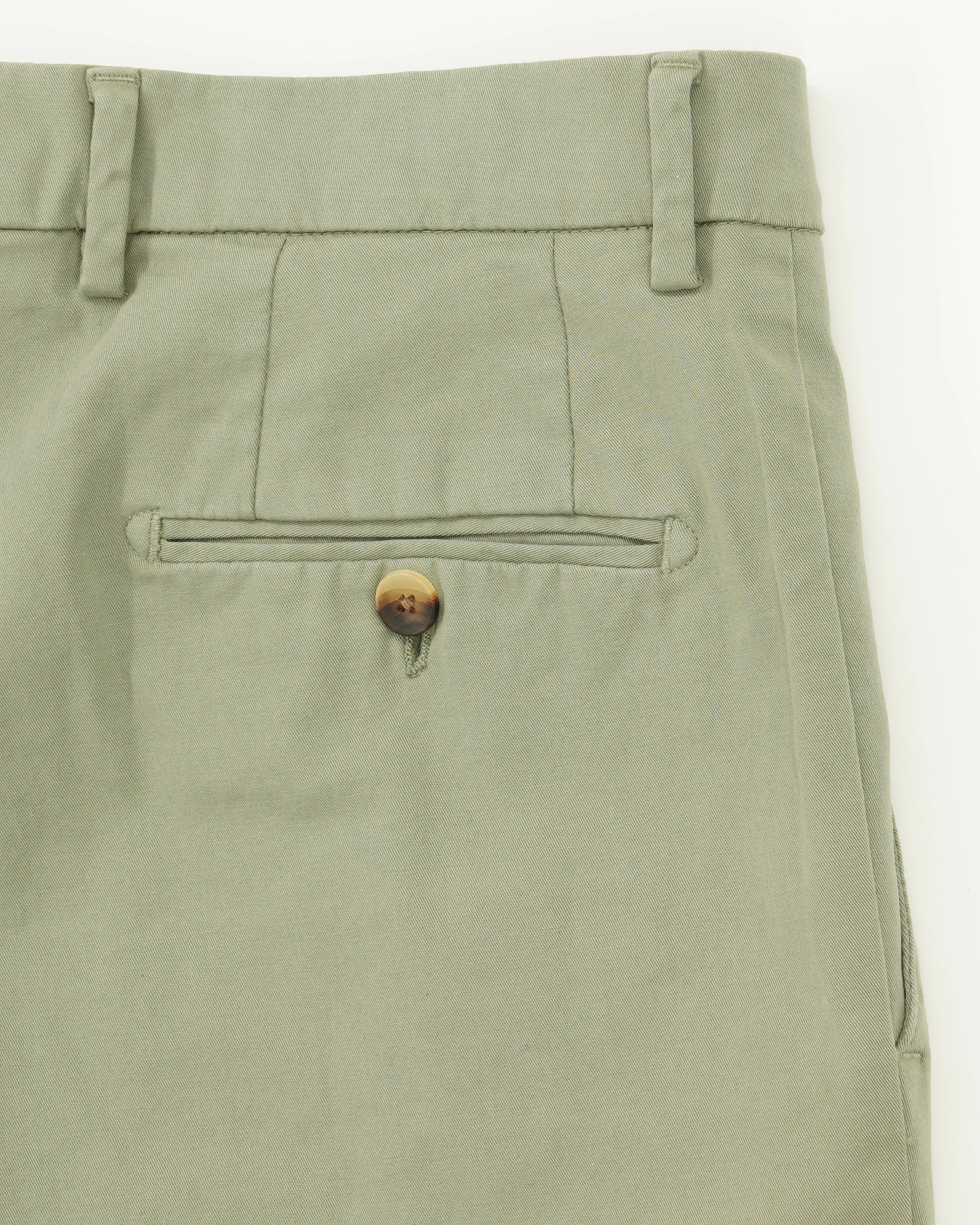 Lardini Trousers Garment Dyed Cotton Green