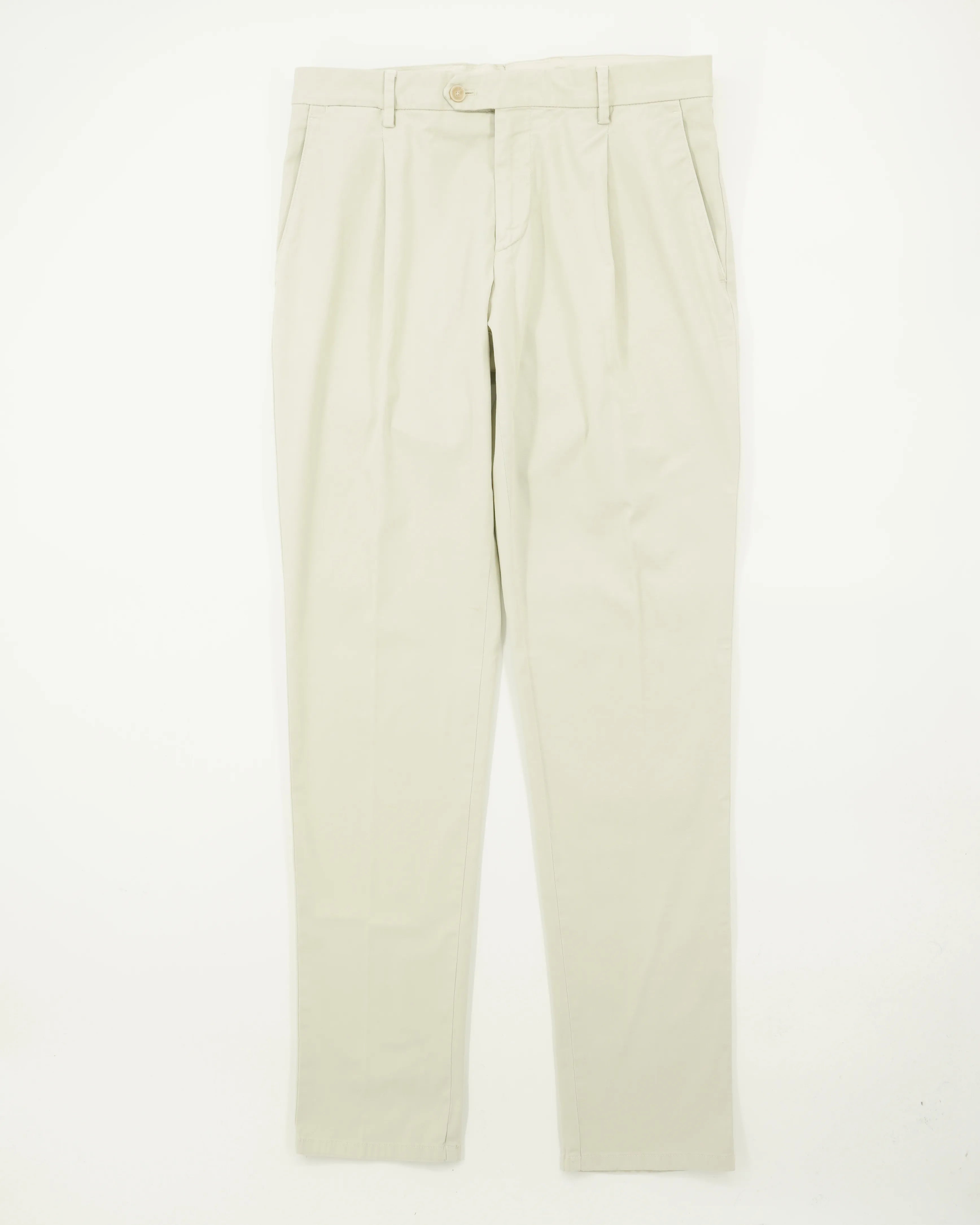 Lardini Trousers Garment Dyed Cotton Light Green
