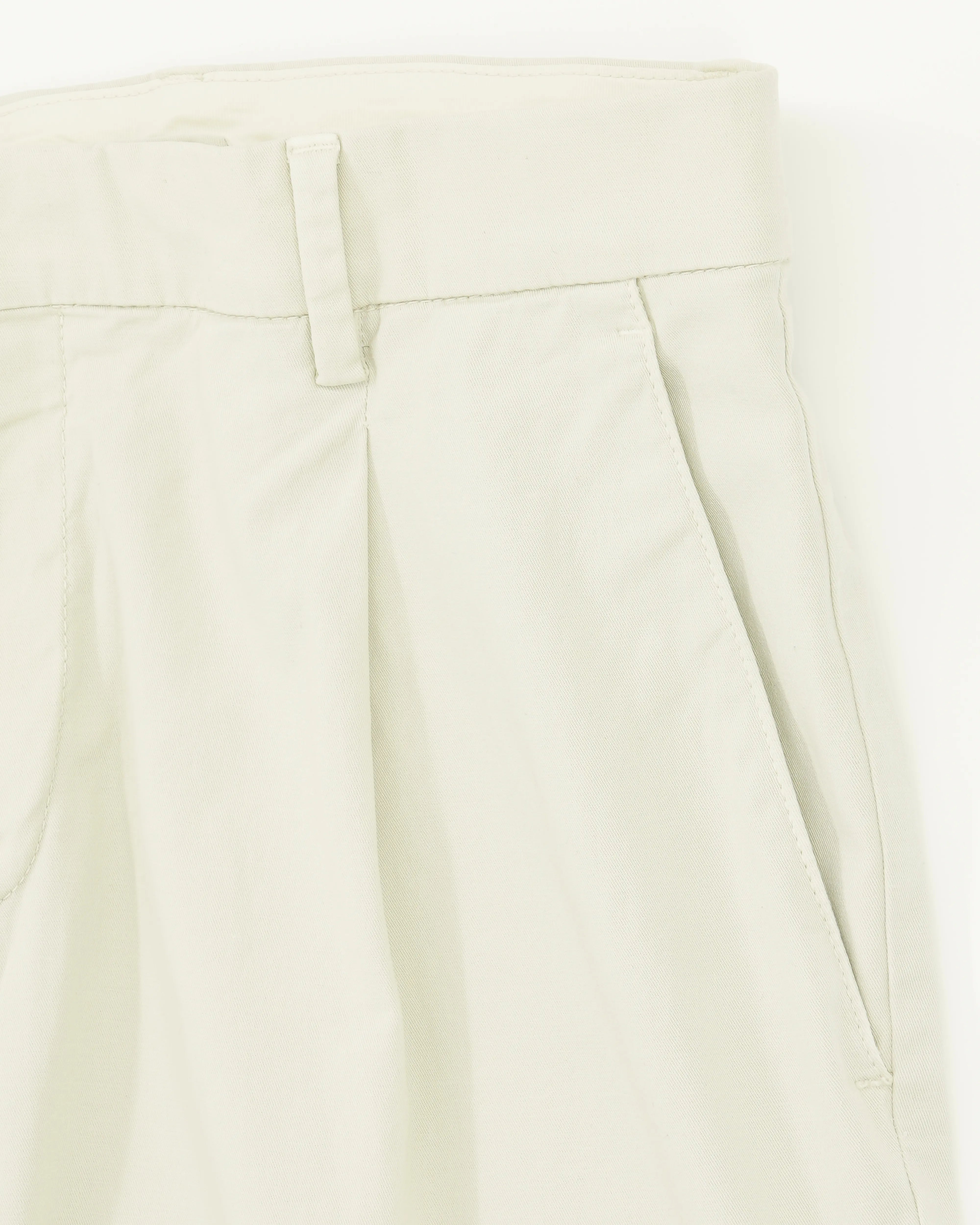 Lardini Trousers Garment Dyed Cotton Light Green