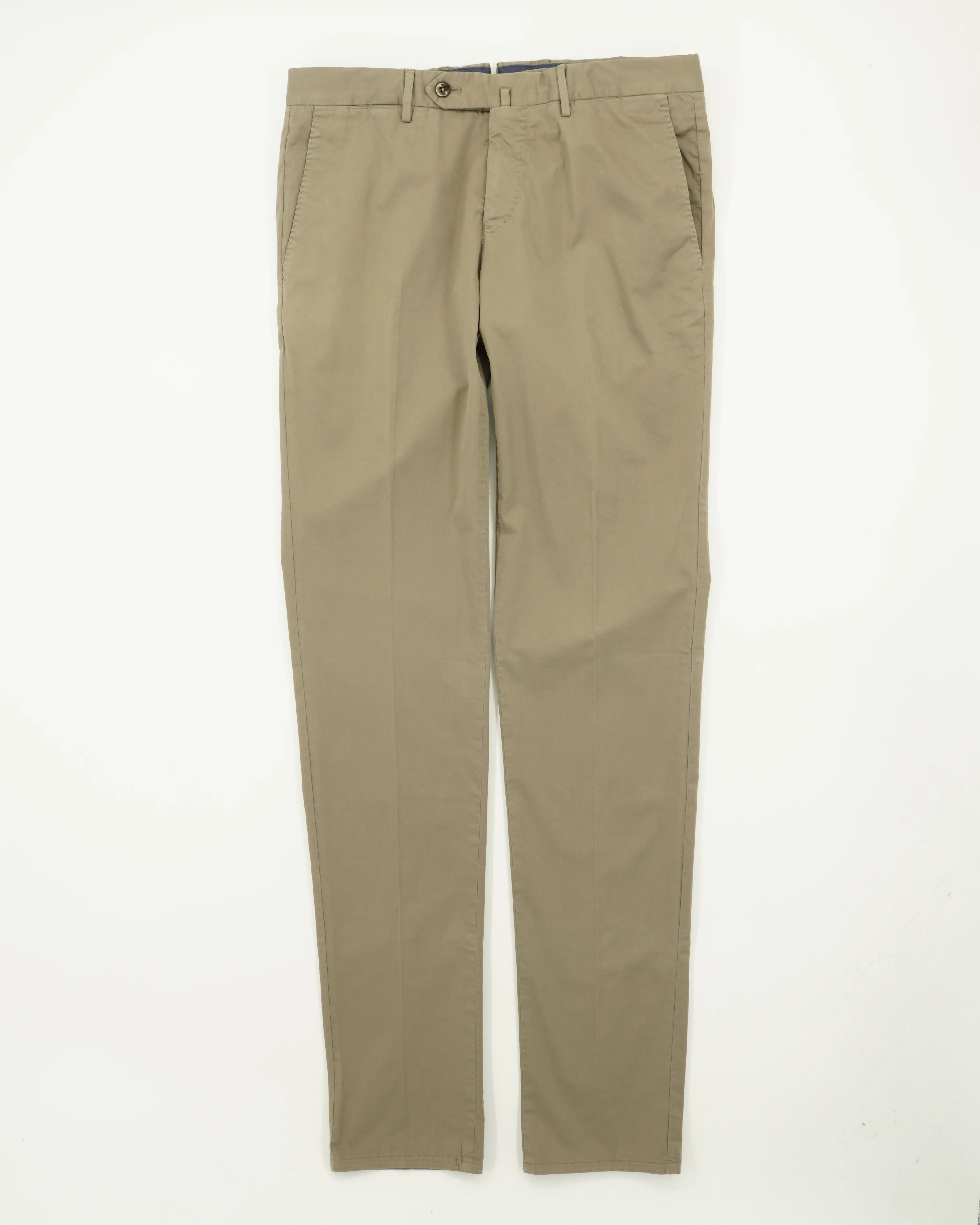 PT Torino Trousers Lightweight Cotton Stretch Dark Beige