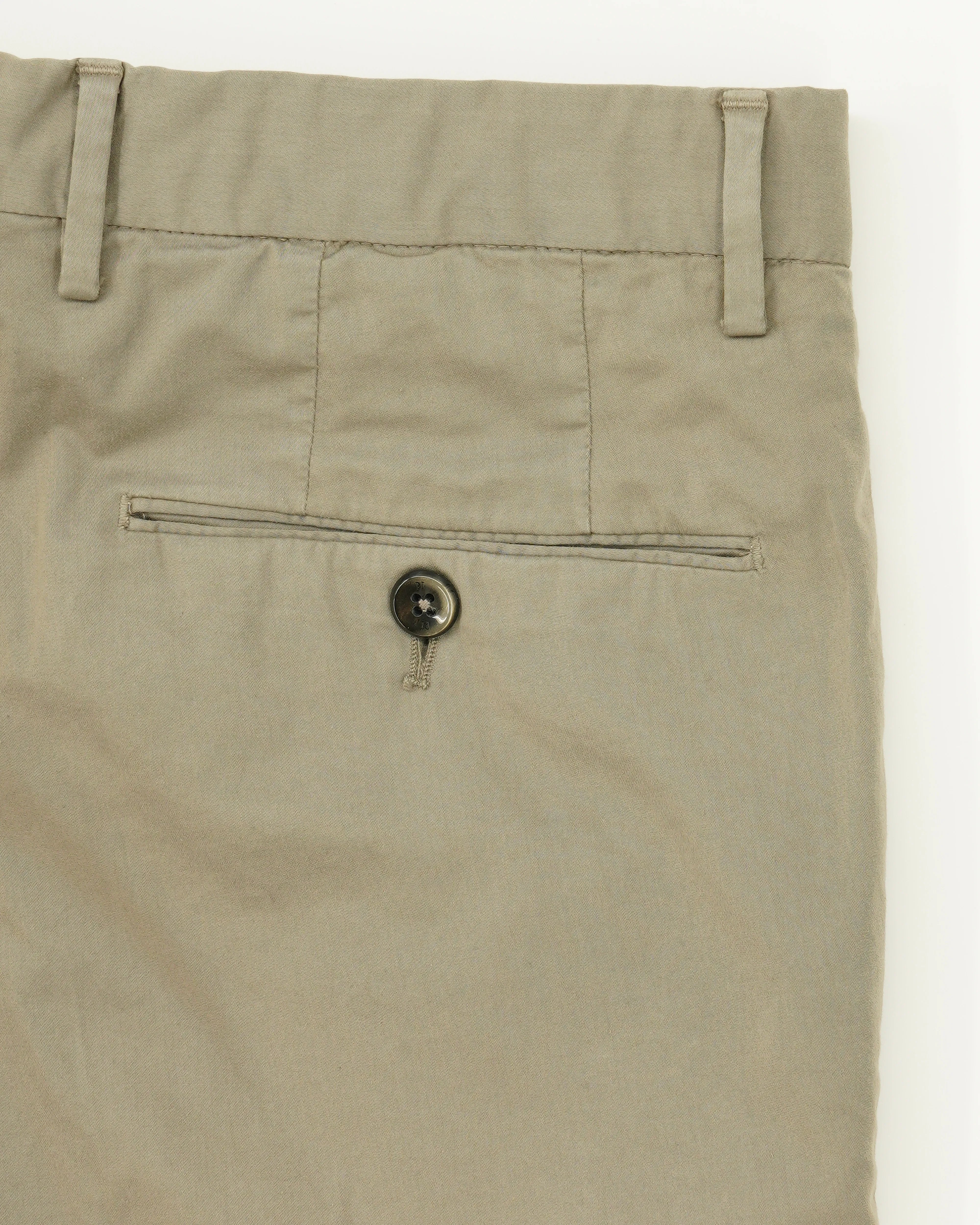 PT Torino Trousers Lightweight Cotton Stretch Dark Beige