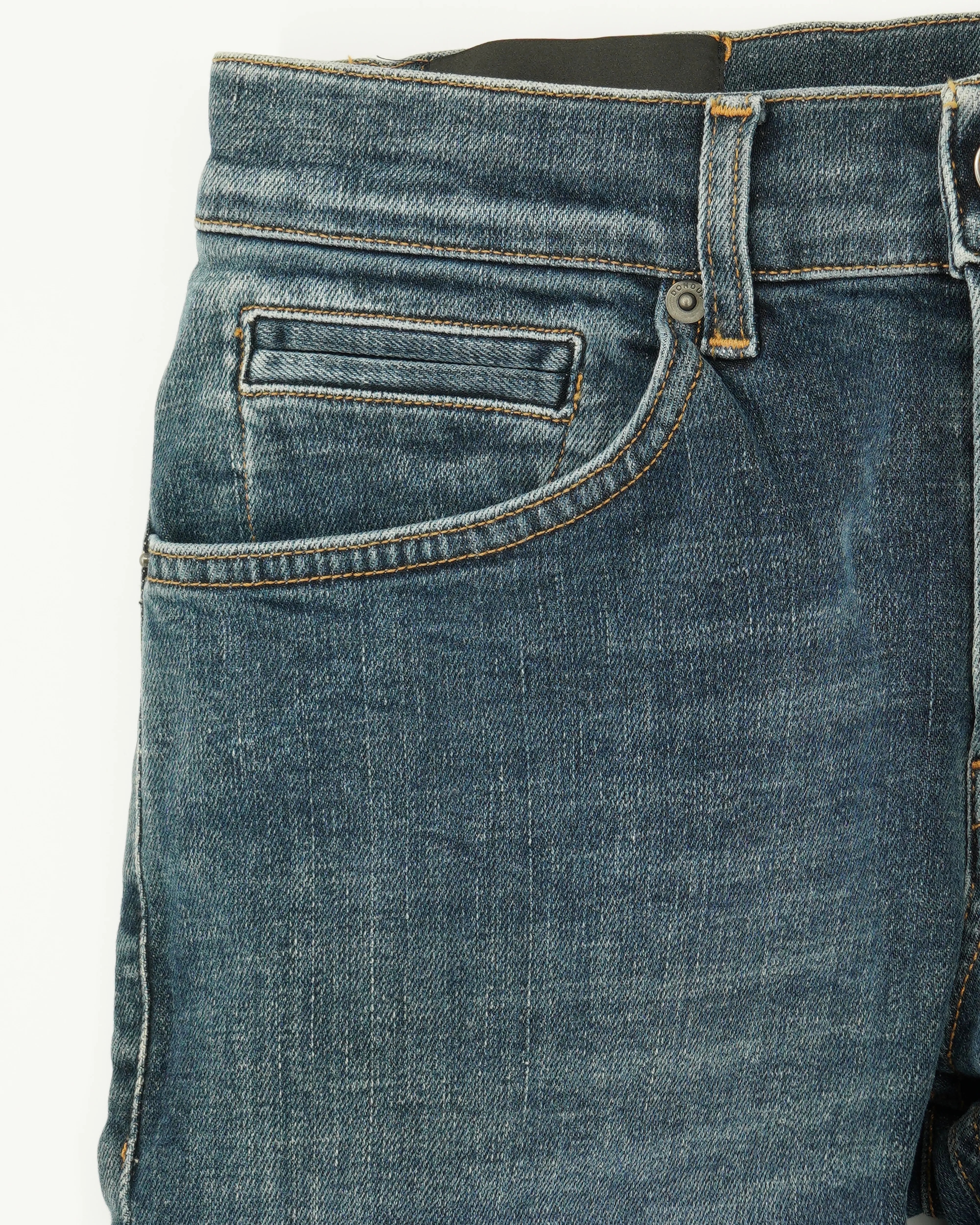 Dondup George Stretch Denim Medium Blue