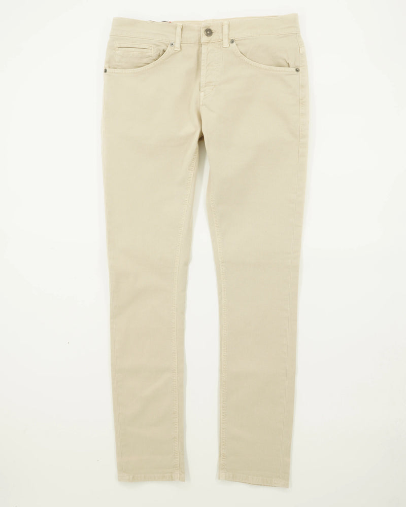 Dondup George Lightweight Cotton Stretch Light Beige