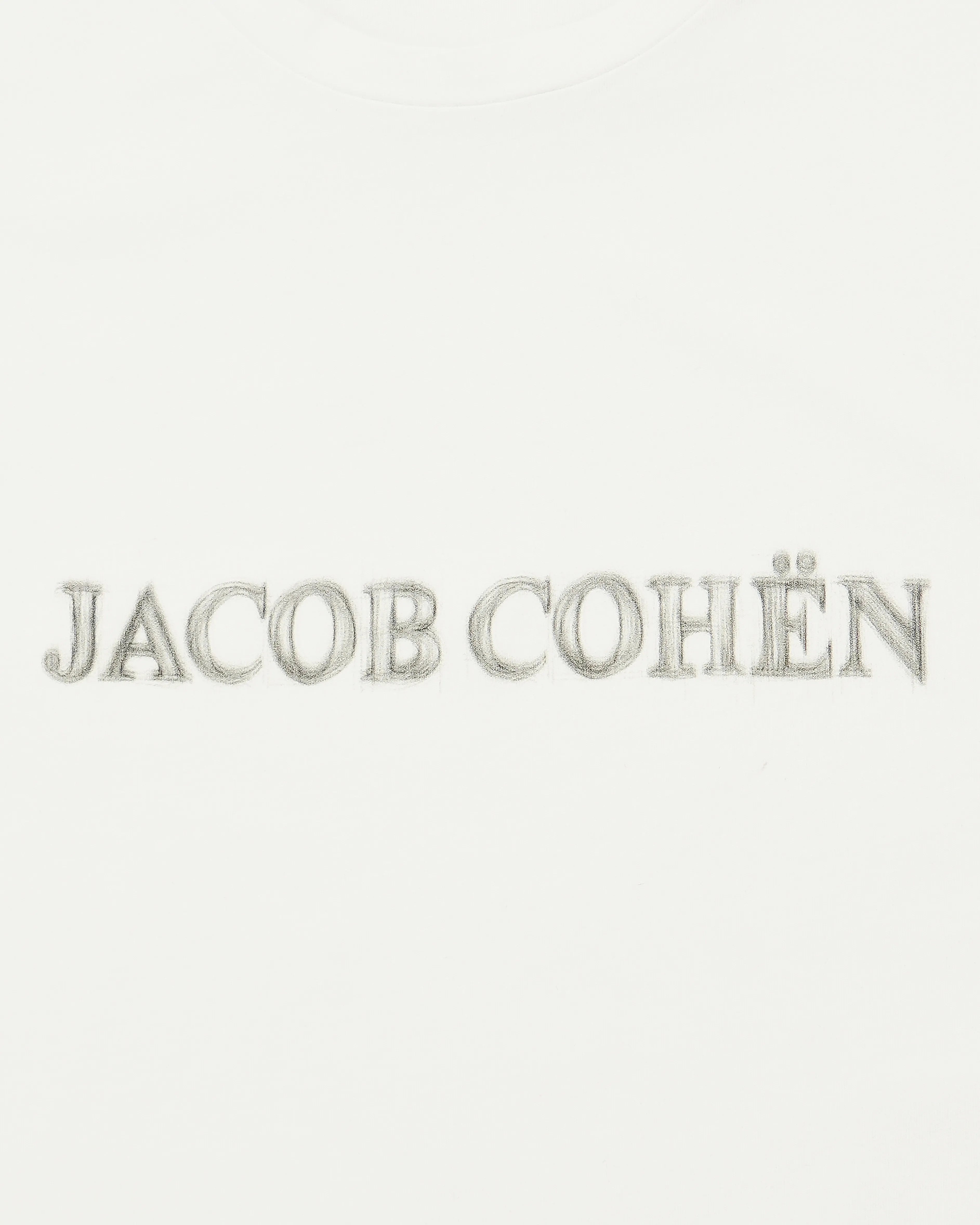 Jacob Cohen T-Shirt Stencil Logo White