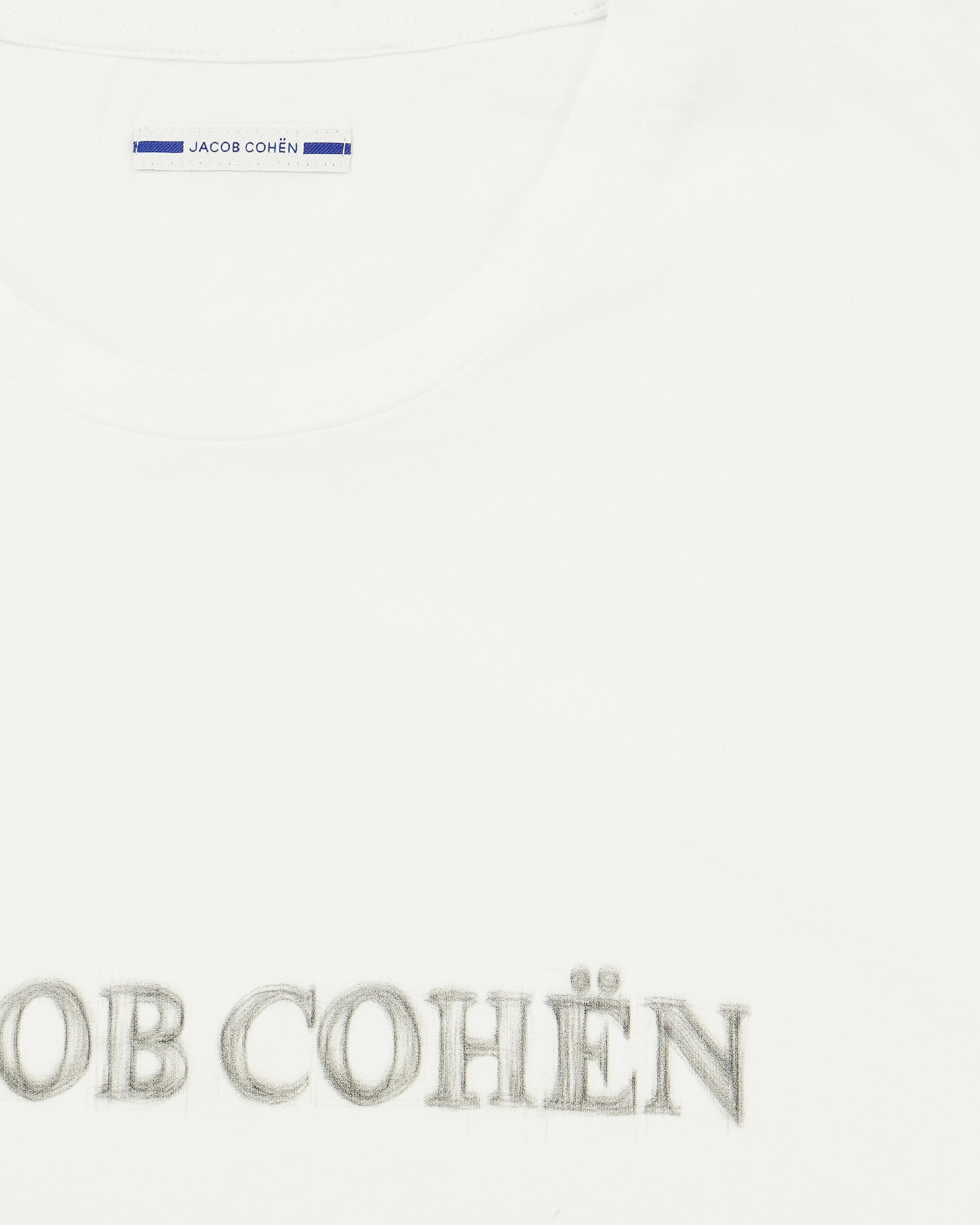 Jacob Cohen T-Shirt Stencil Logo White