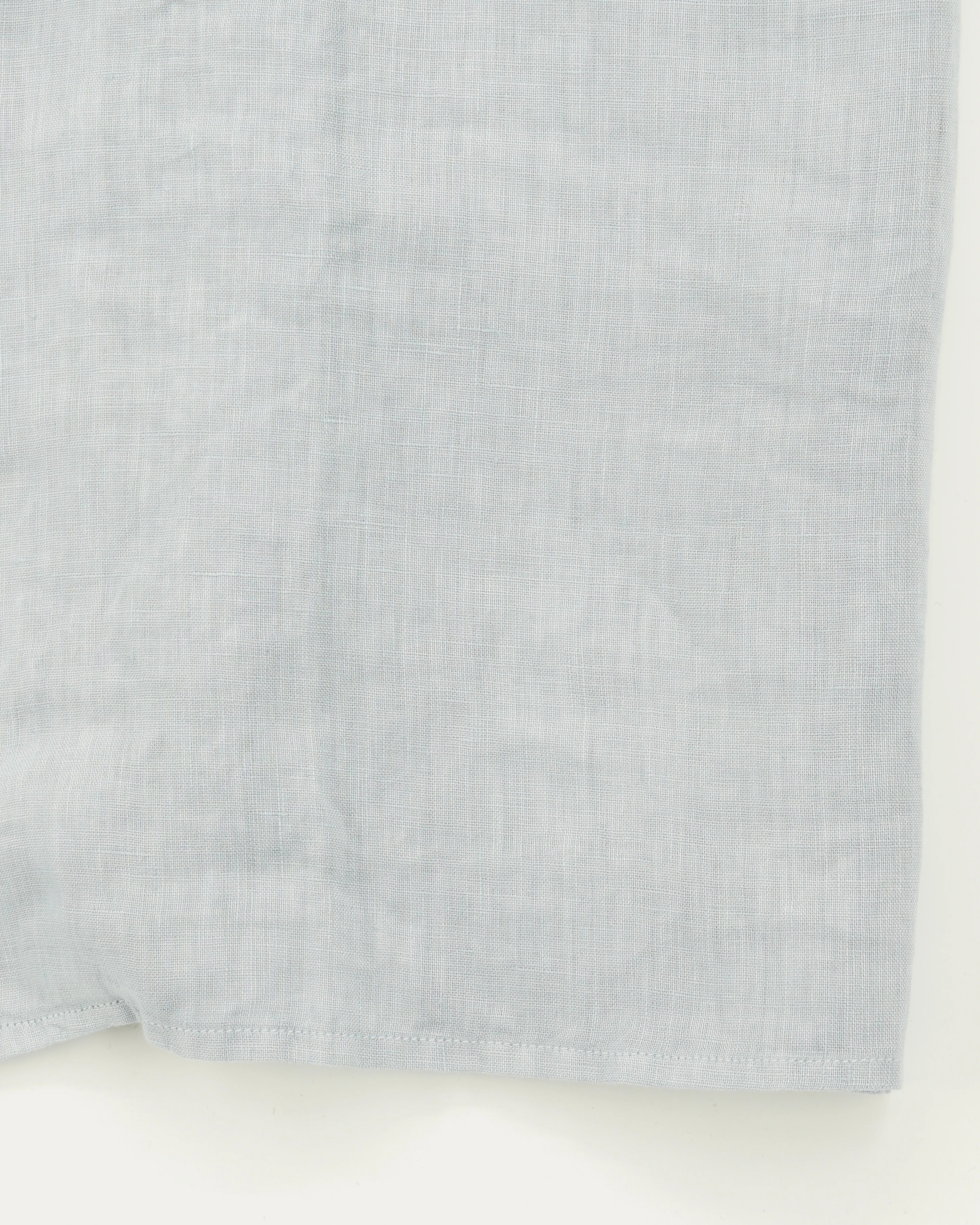 Altea Resort Shirt Pure Linen Light Blue