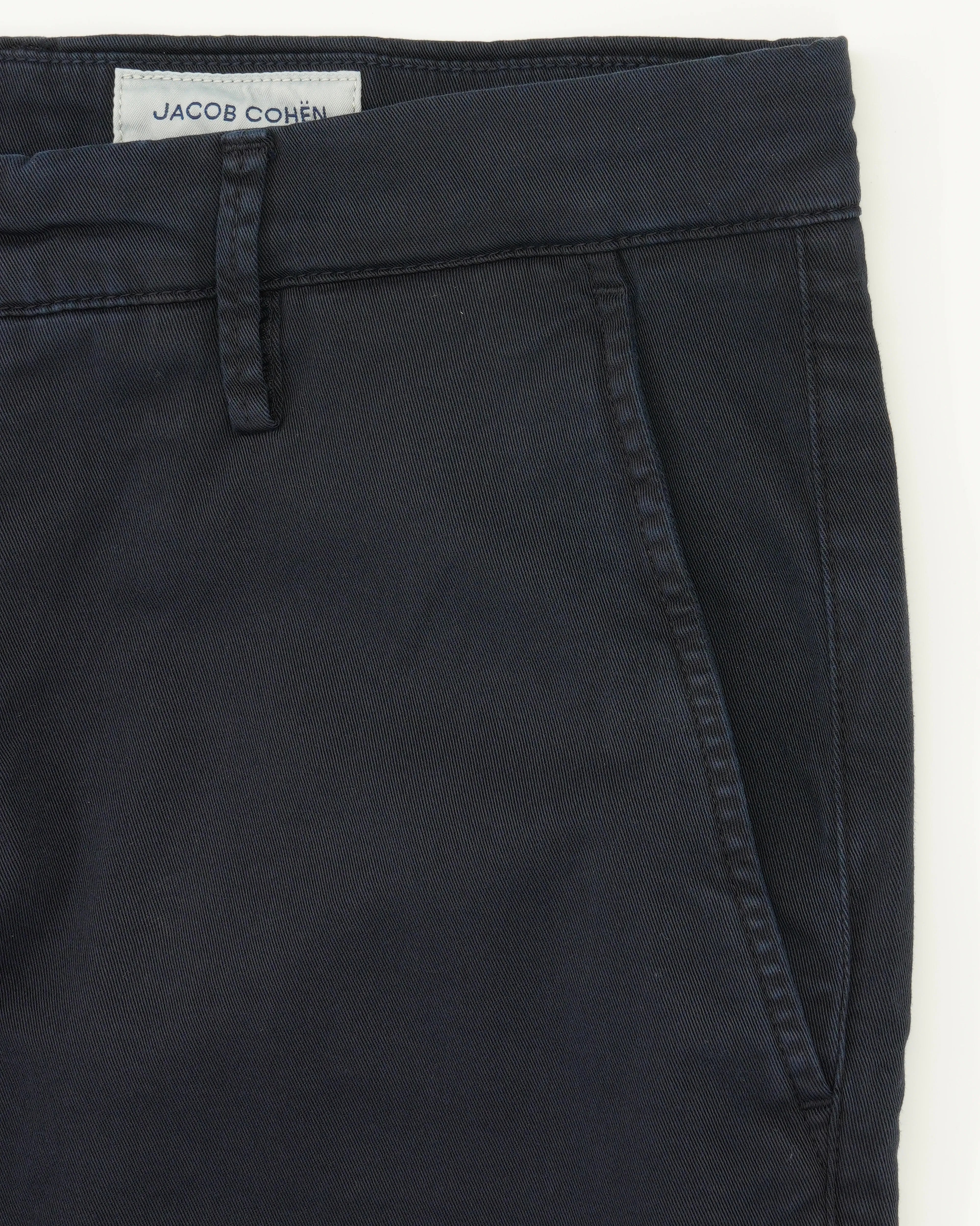 Jacob Cohen Bobby Gabardine Stretch Navy