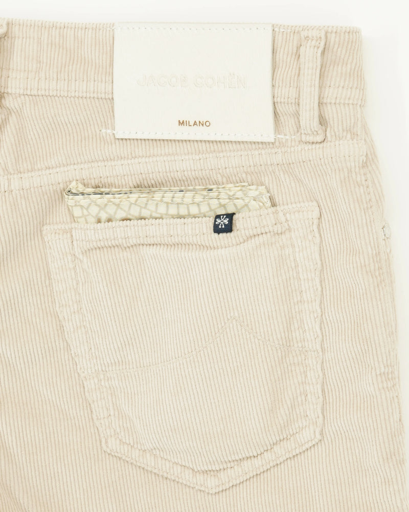 Jacob Cohen Bard Corduroy Stretch Light Beige
