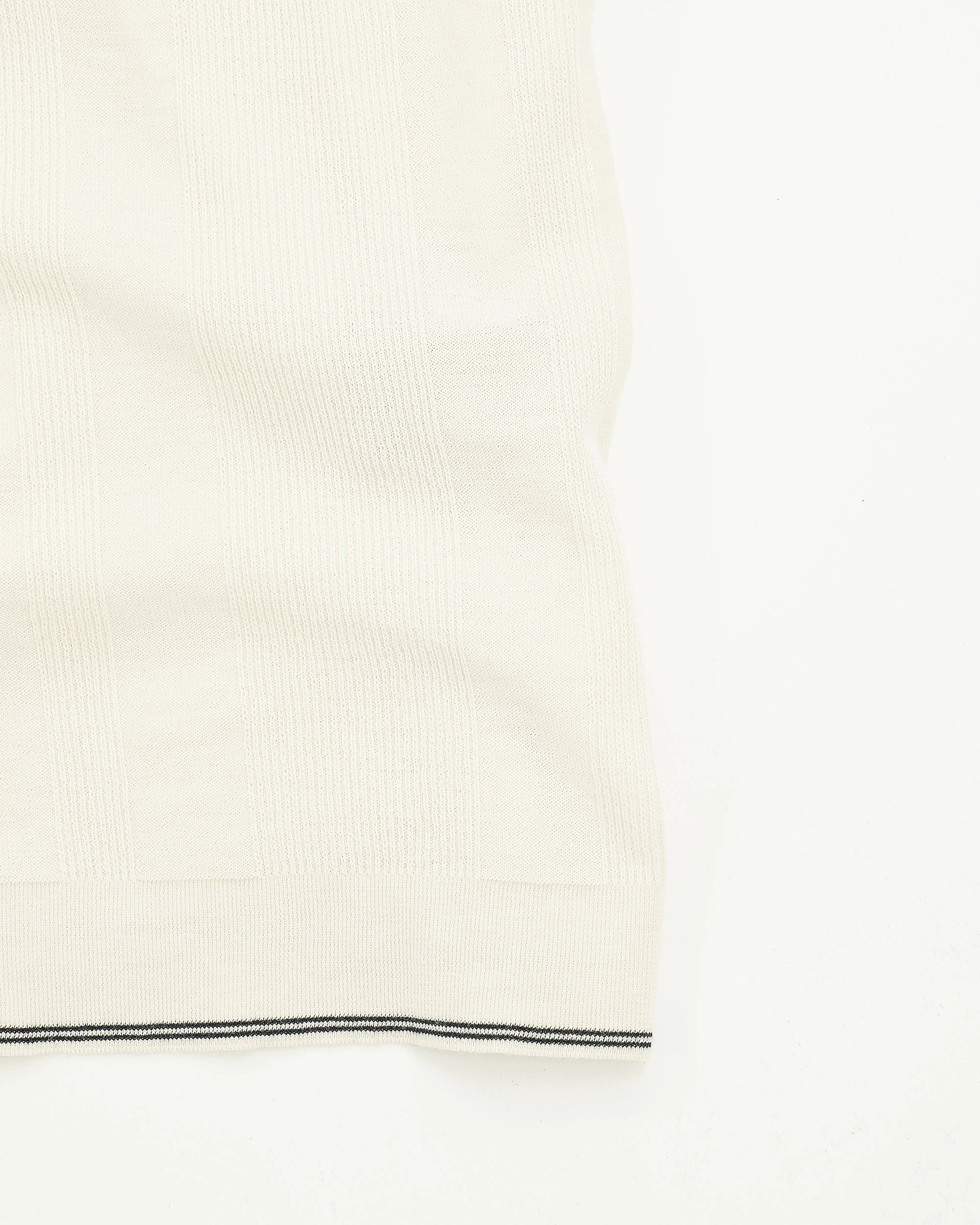 Altea Resort Shirt Pure Cotton Cream White