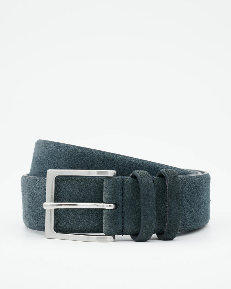 Gavazzeni Belt Suede Blue