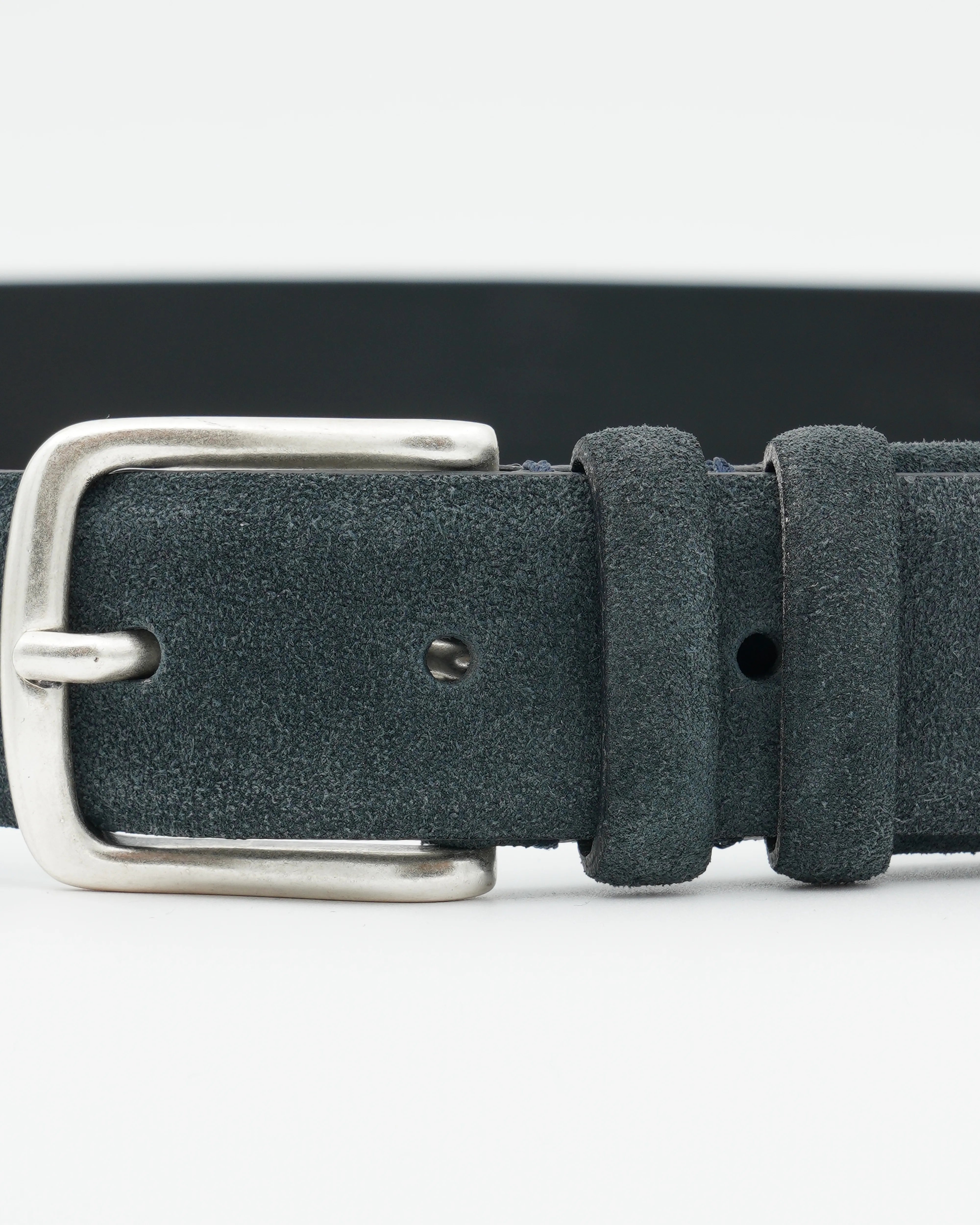 Gavazzeni Belt Adjustable Suede Blue