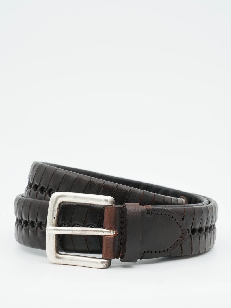 Gavazzeni Belt Perforated Choco
