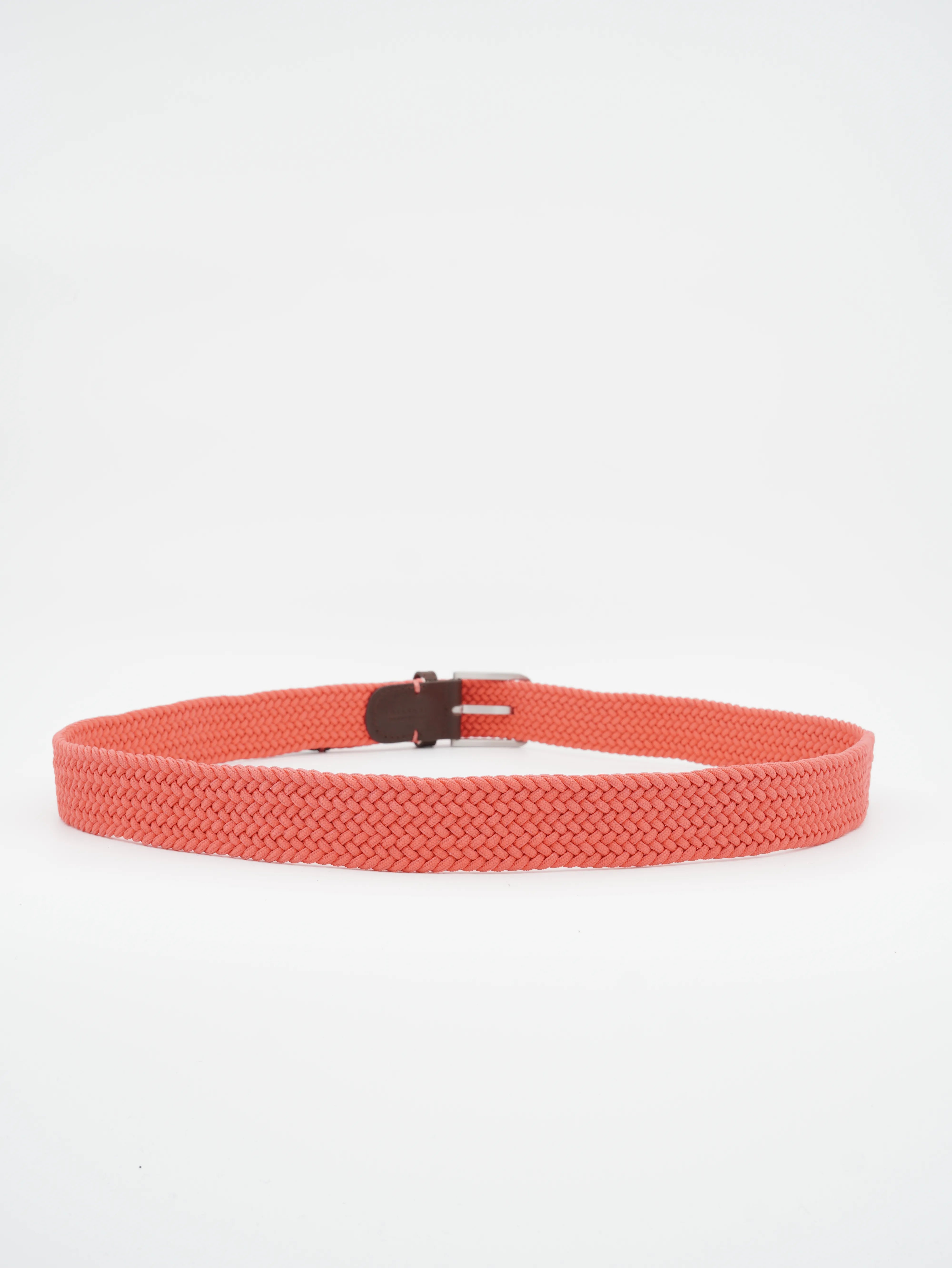 La Boucle Belt Braided Coral