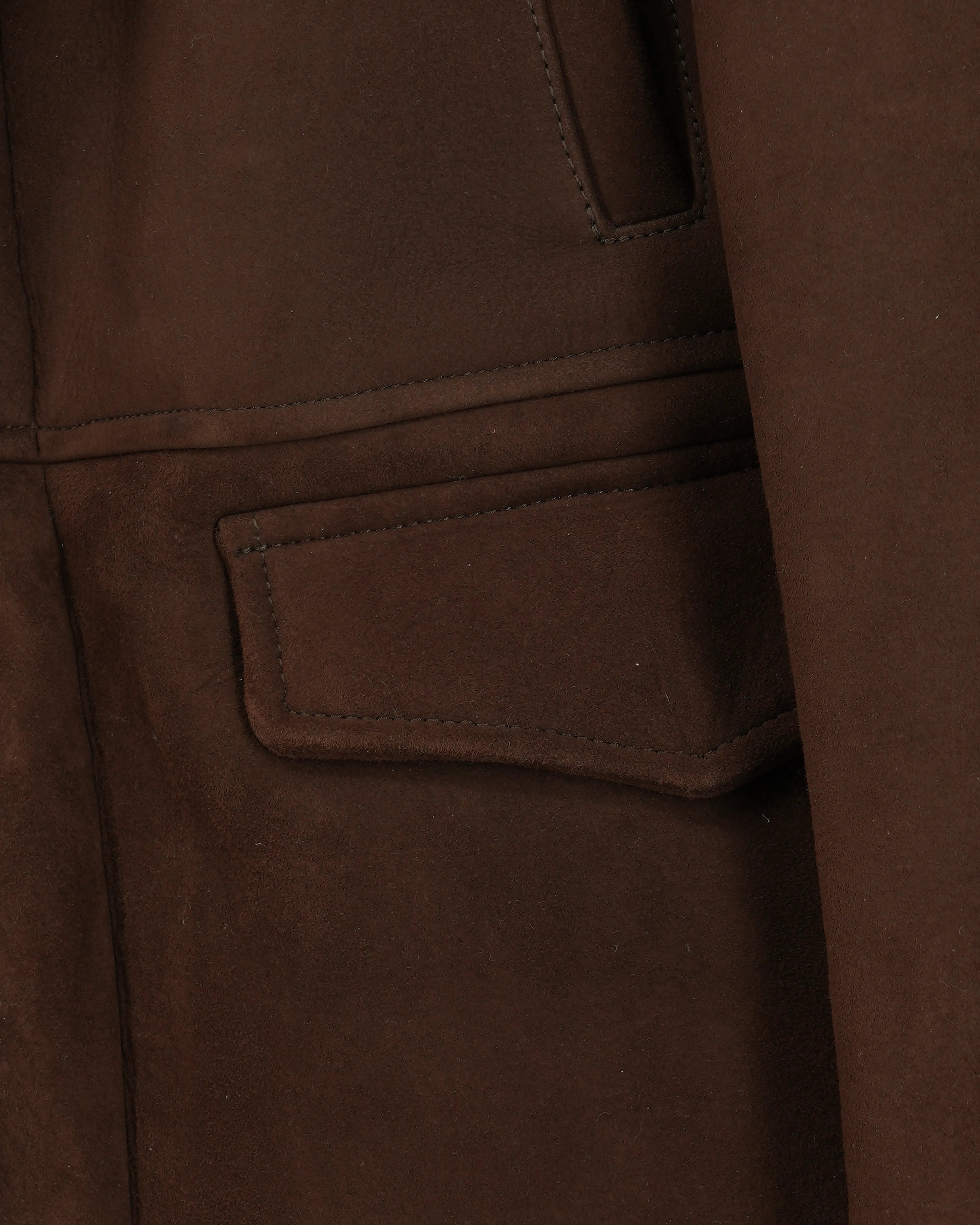 Zonda Field Jacket Merino Shearling Brown