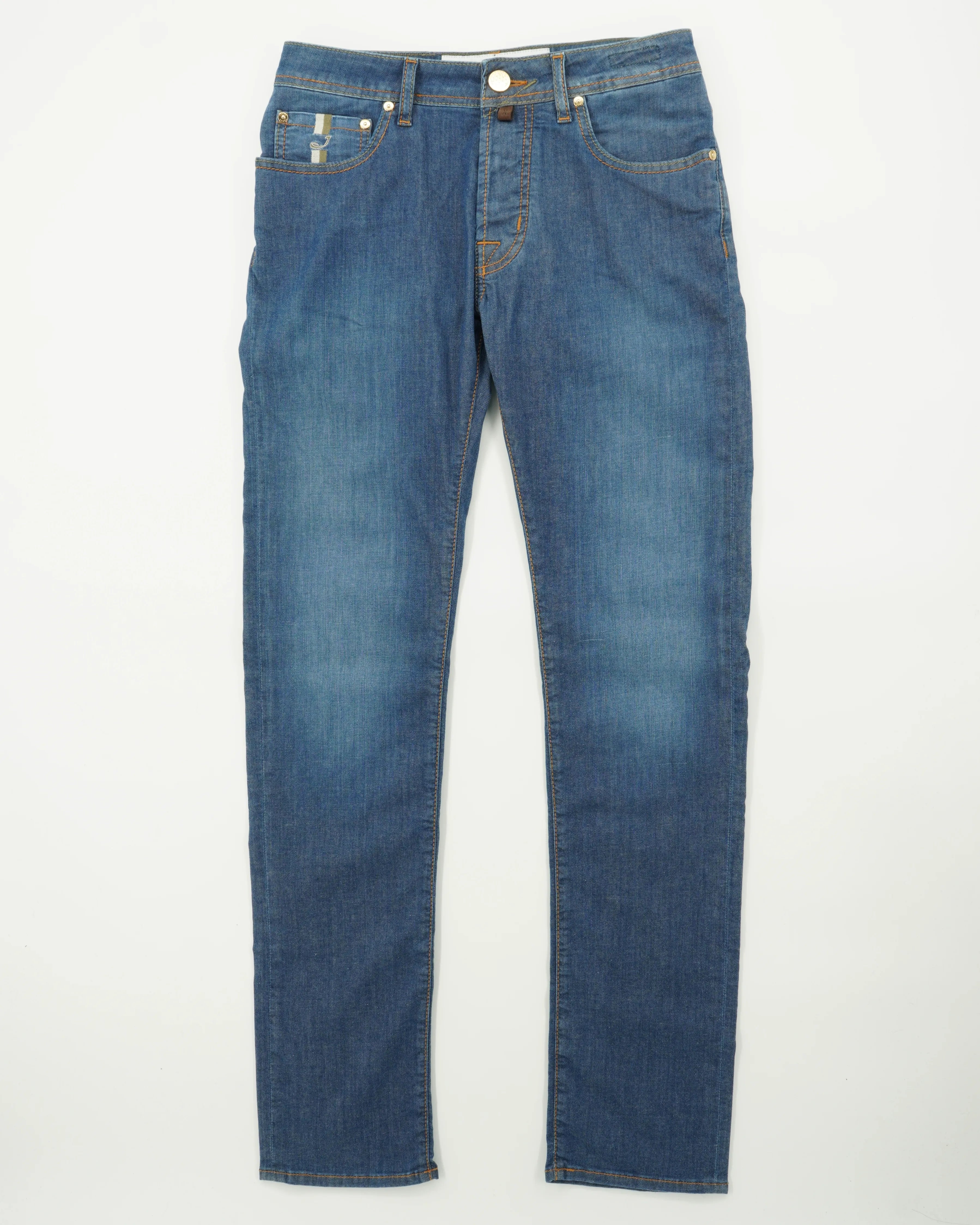 Jacob Cohen Bard Lightweight Stretch Denim Medium Blue