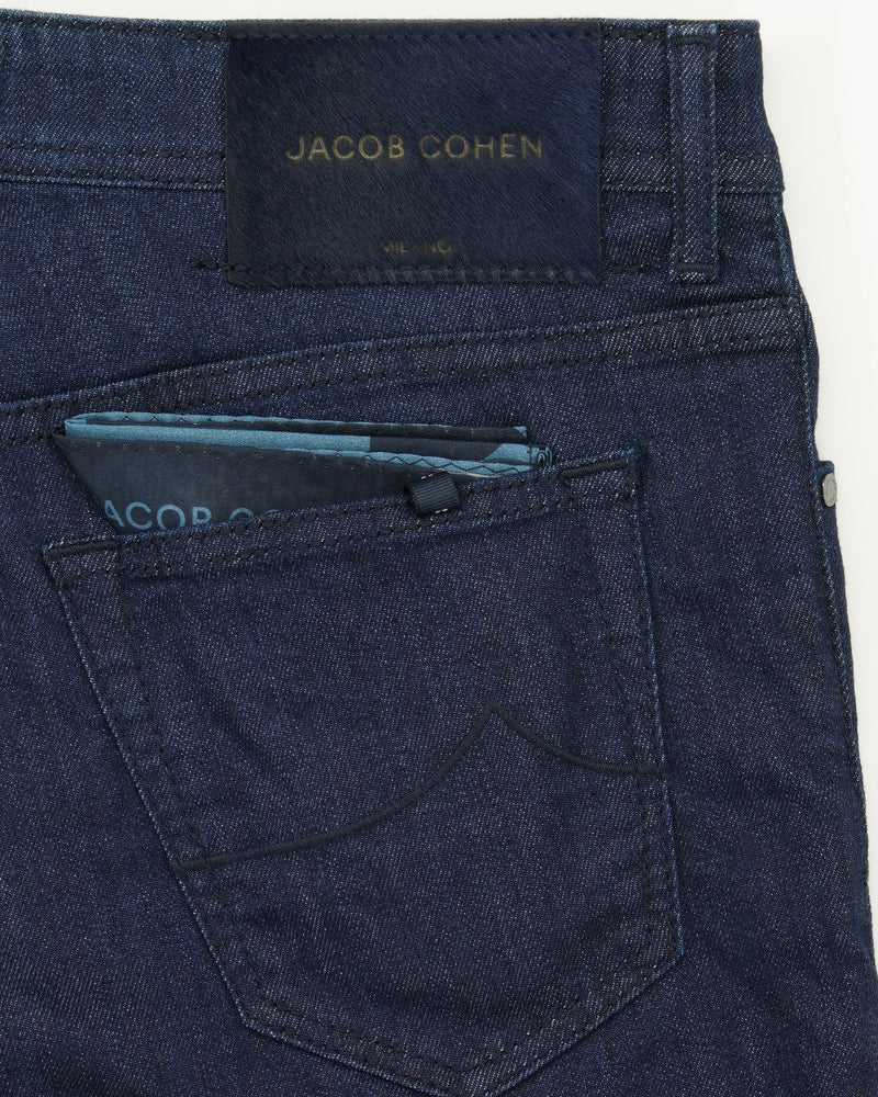 Jacob Cohen Bard Stretch Denim Rinse Dark Blue