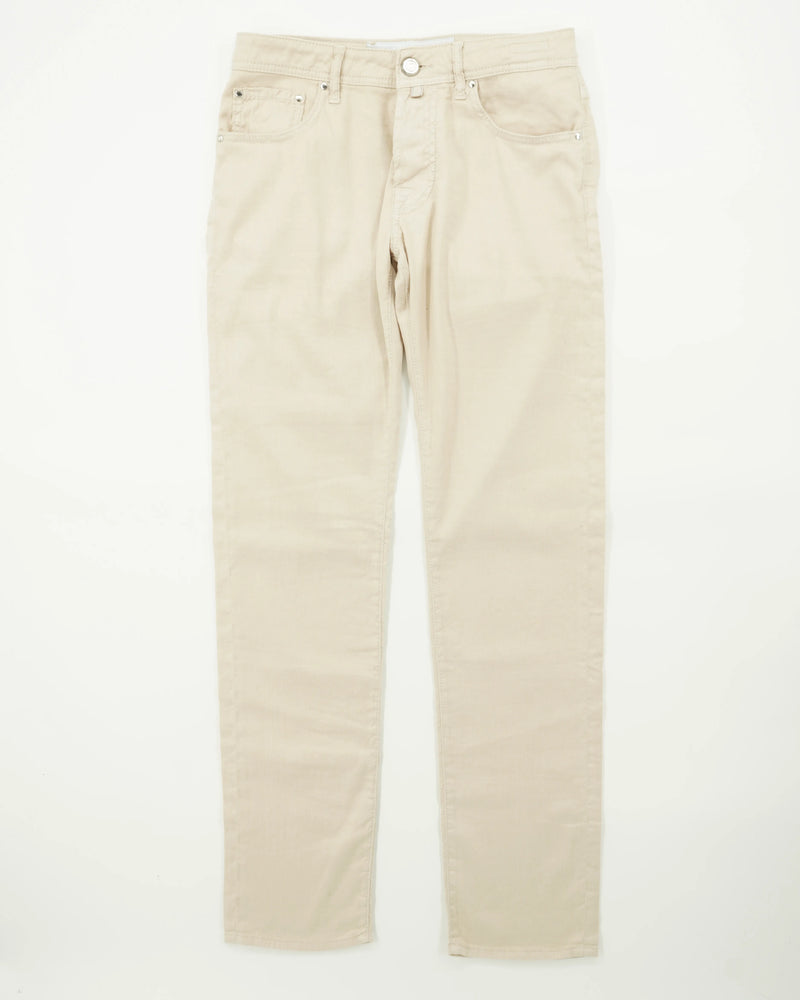 Jacob Cohen Bard Cotton Linen Stretch Light Beige