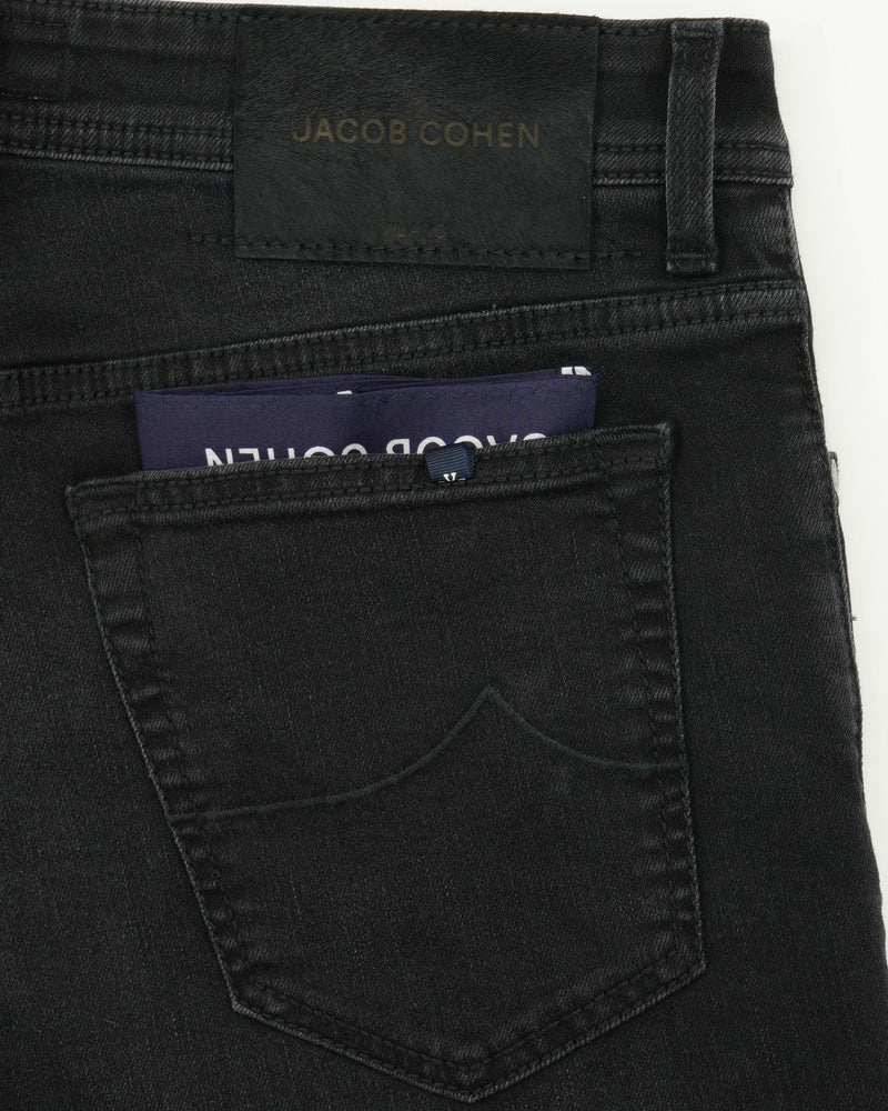 Jacob Cohen Bard Stretch Denim Washed Black